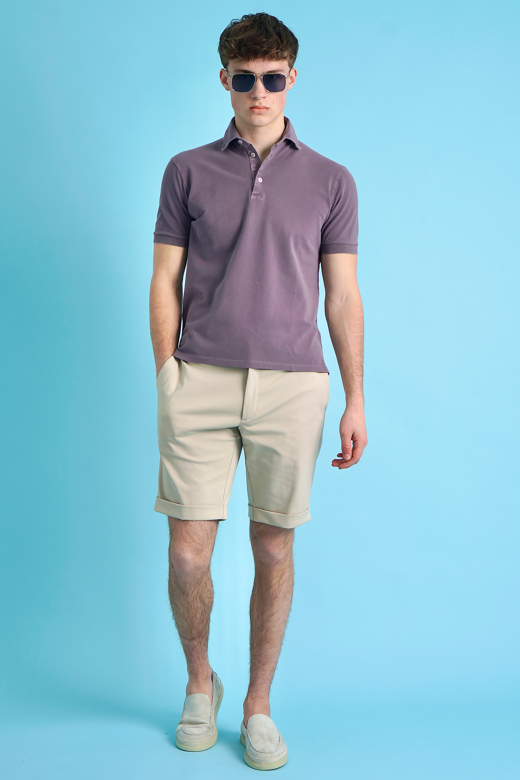 SONRISA Cotton Piqué Polo Shirt SONRISA Cotton Piqué Polo Shirt