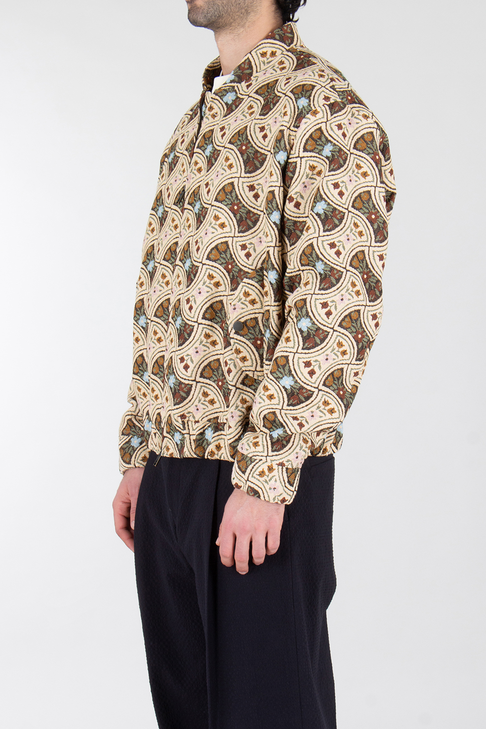 EMOPRIO ARMANI Jacquard Bomber Jacket