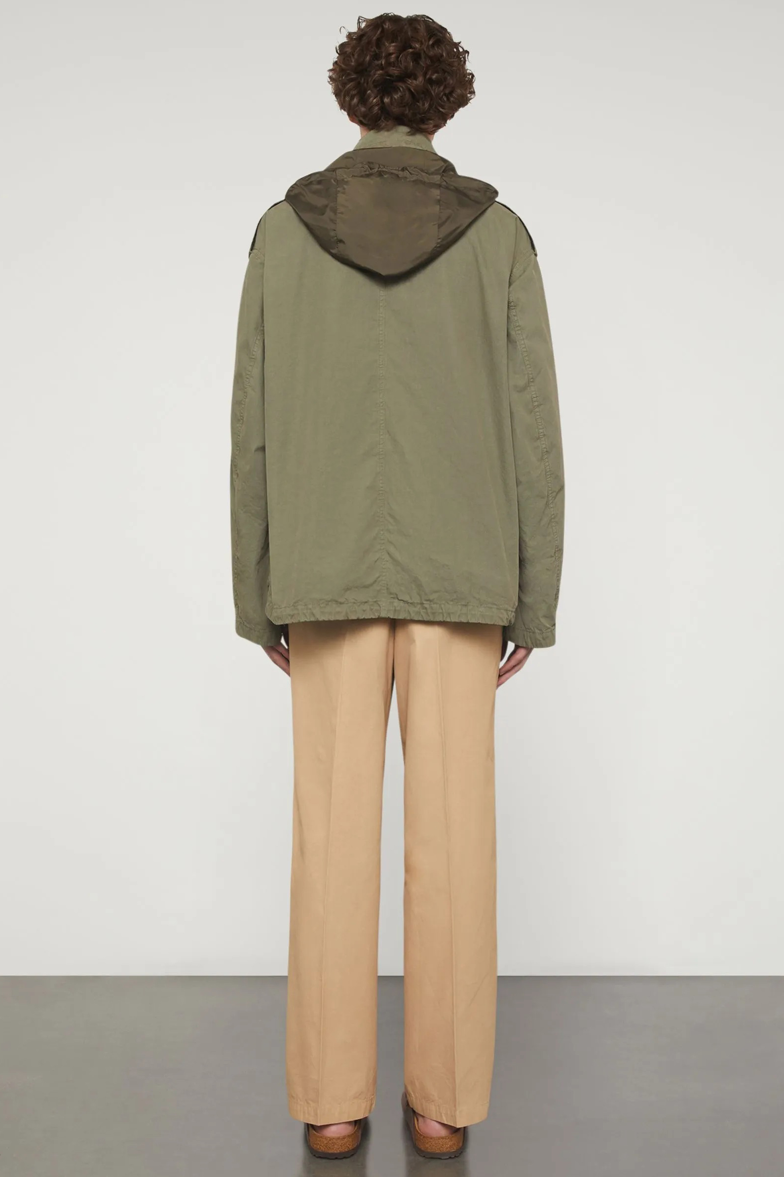 ASPESI Cotton Canvas Field Jacket Norton
