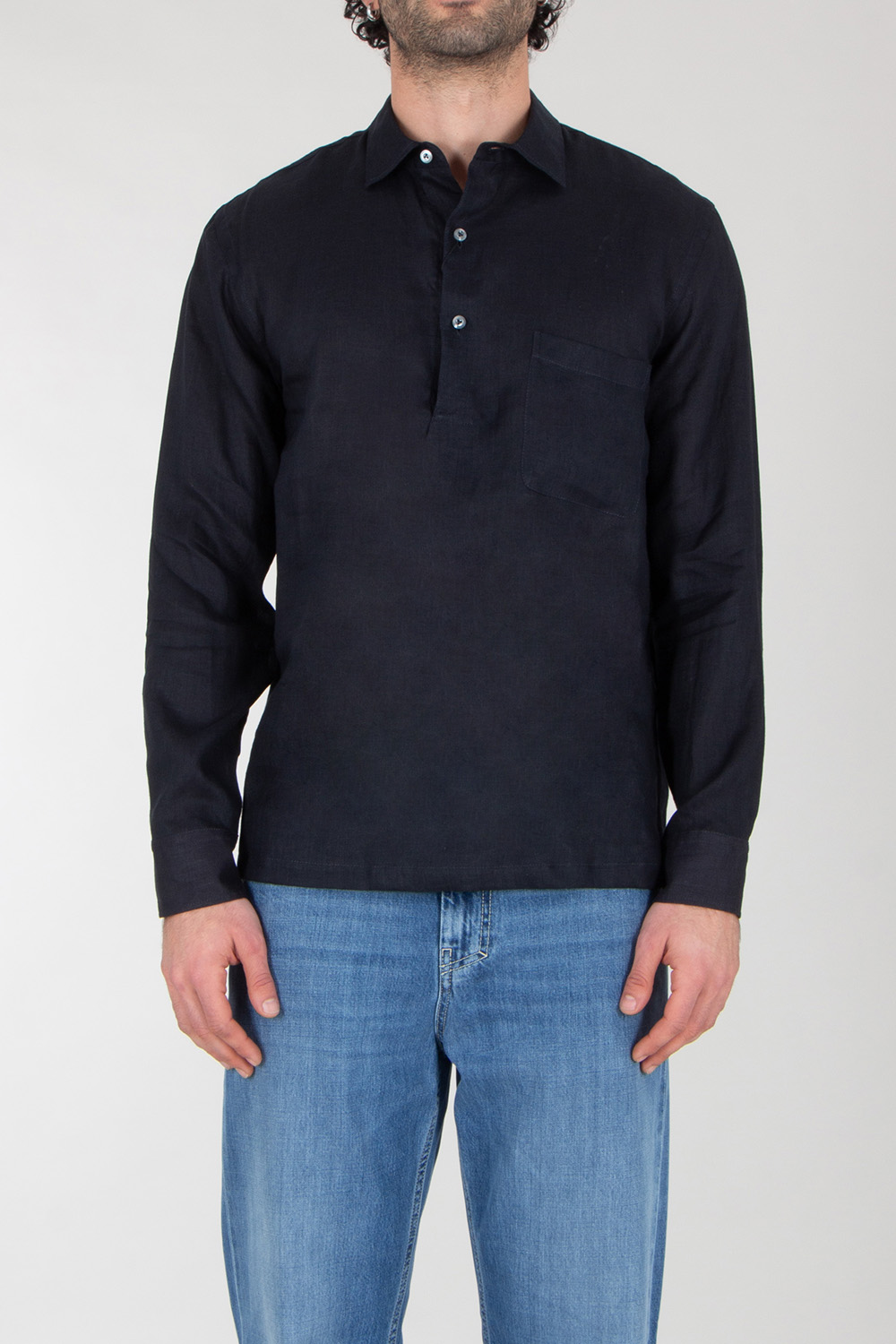 VAN LAACK Regular Fit Linen Shirt Romin