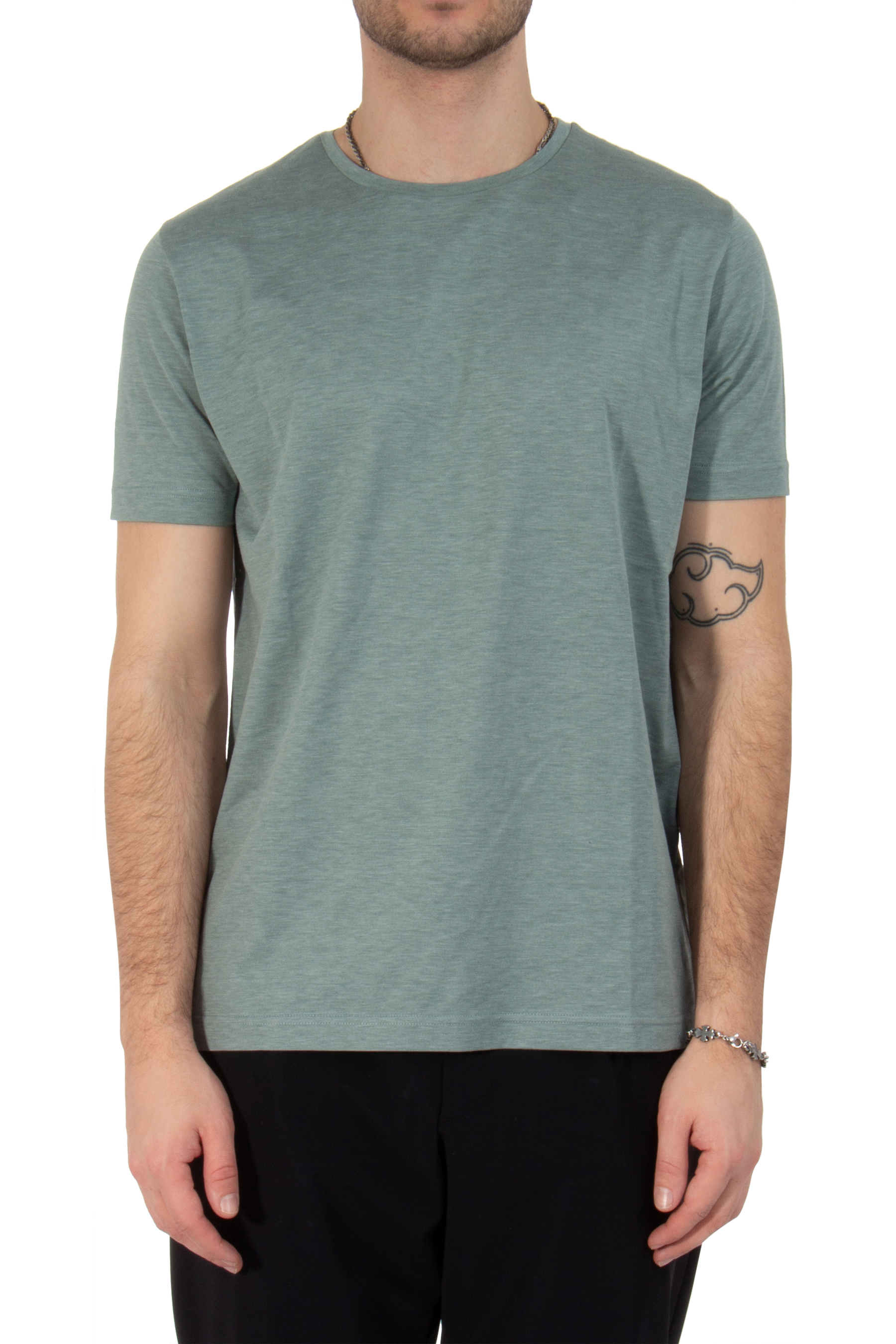 COLOMBO Silk-Cotton Jersey T-Shirt COLOMBO Silk-Cotton Jersey T-Shirt