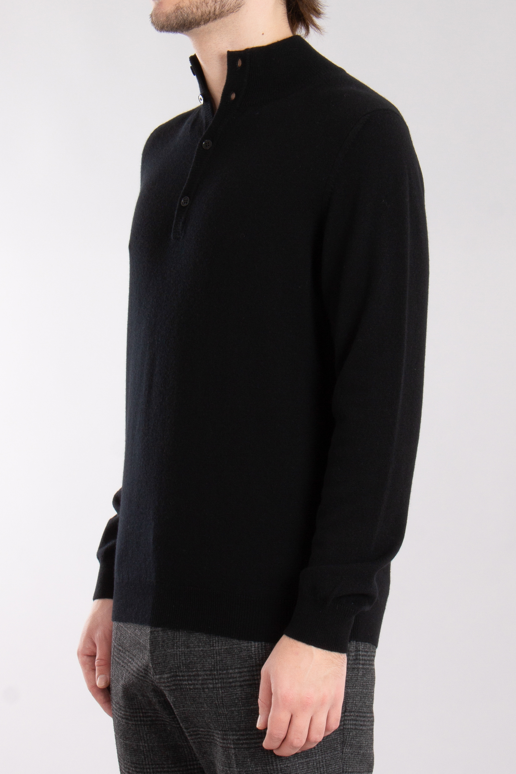 AIDA BARNI Cashmere Mock Neck Sweater AIDA BARNI Cashmere Mock Neck Sweater