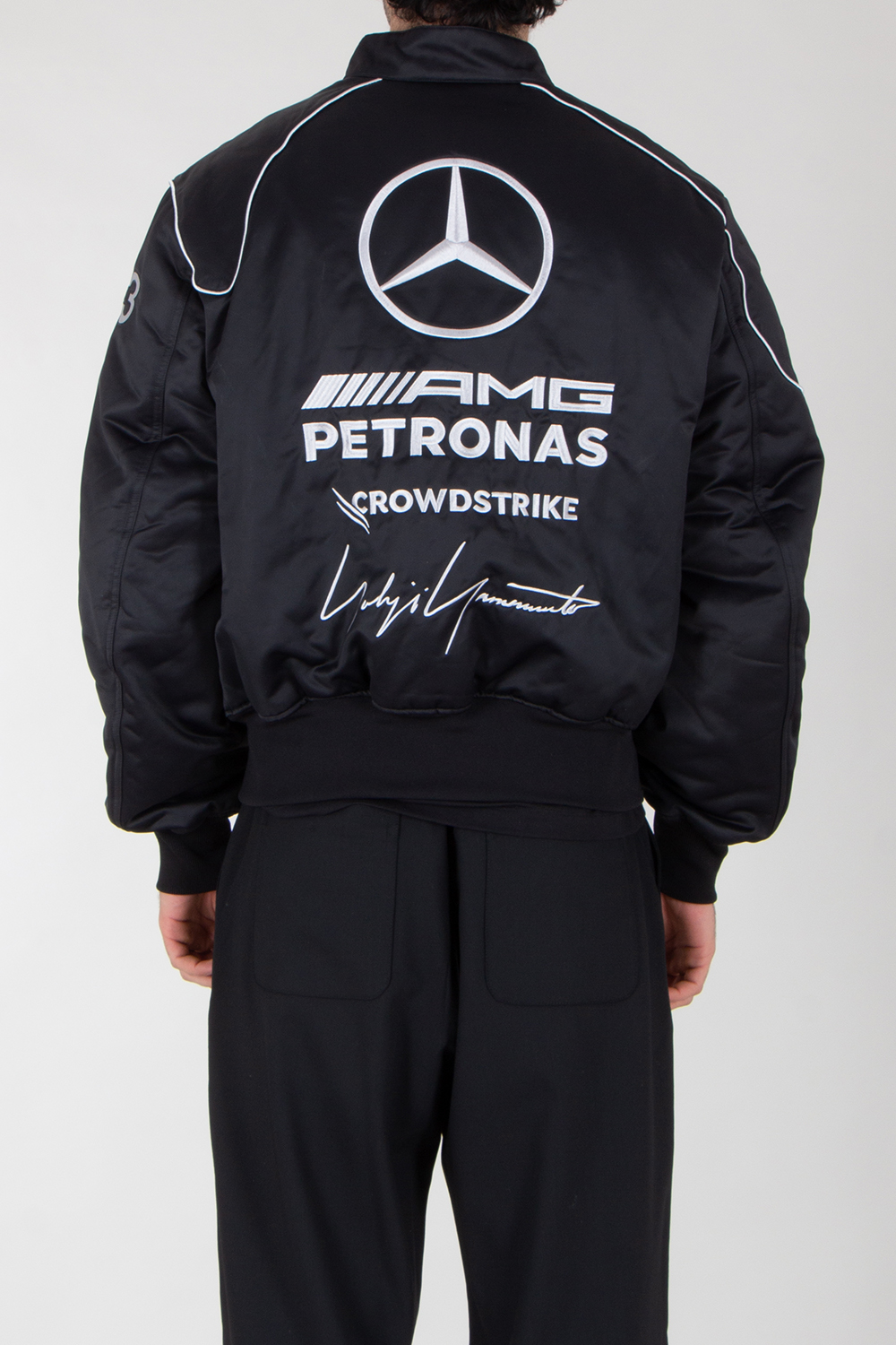 Y-3 x MERCEDES AMG PETRONAS Regular Fit Recycled Nylon Racing Jacket