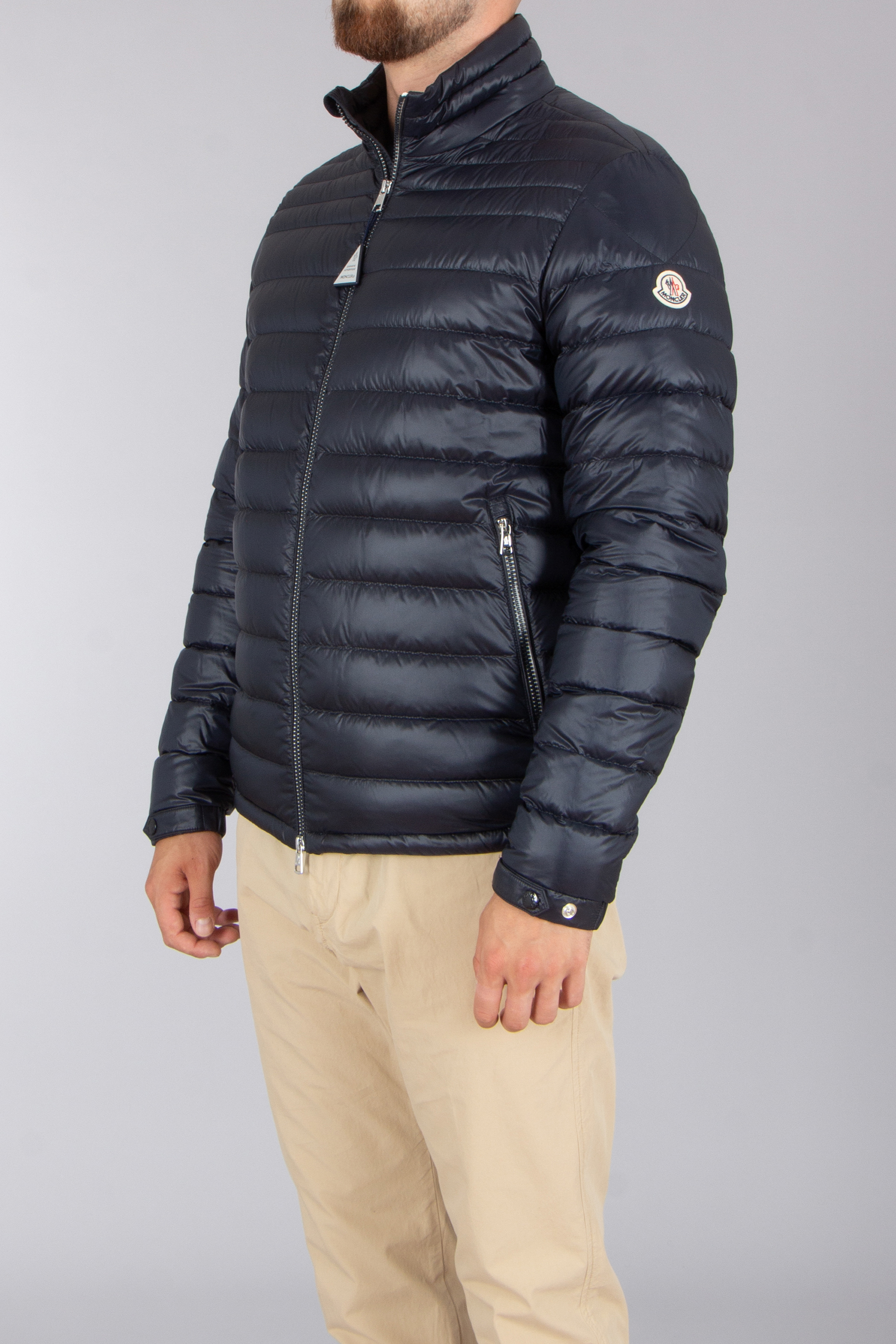 MONCLER Arnique Regular Fit Recycled Longue Saison Down Jacket Mantel, Jacke, Erwachsener, Mann, Person