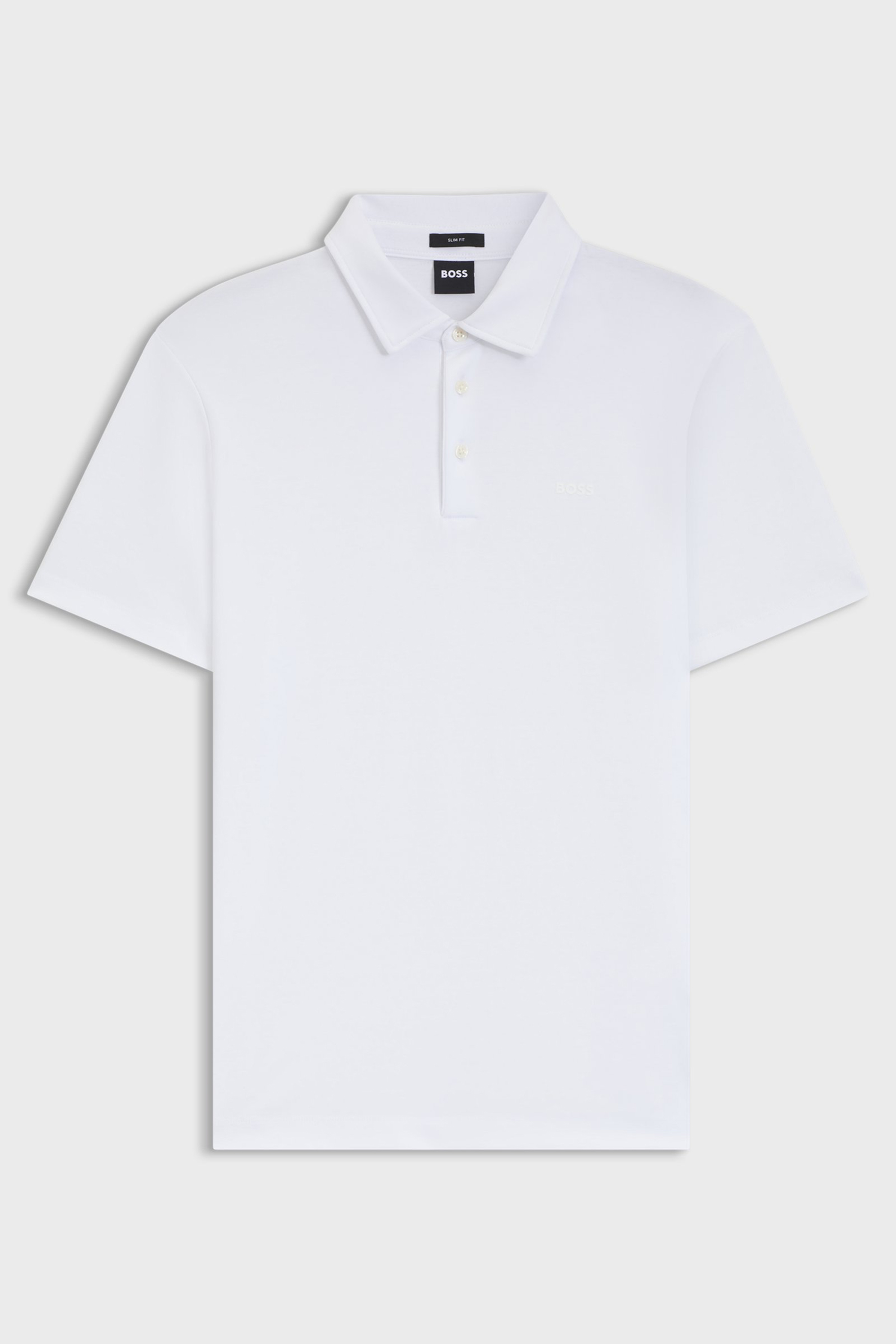 BOSS Slim Fit Interlock-Cotton Polo Shirt Palosh BOSS Slim Fit Interlock-Cotton Polo Shirt Palosh