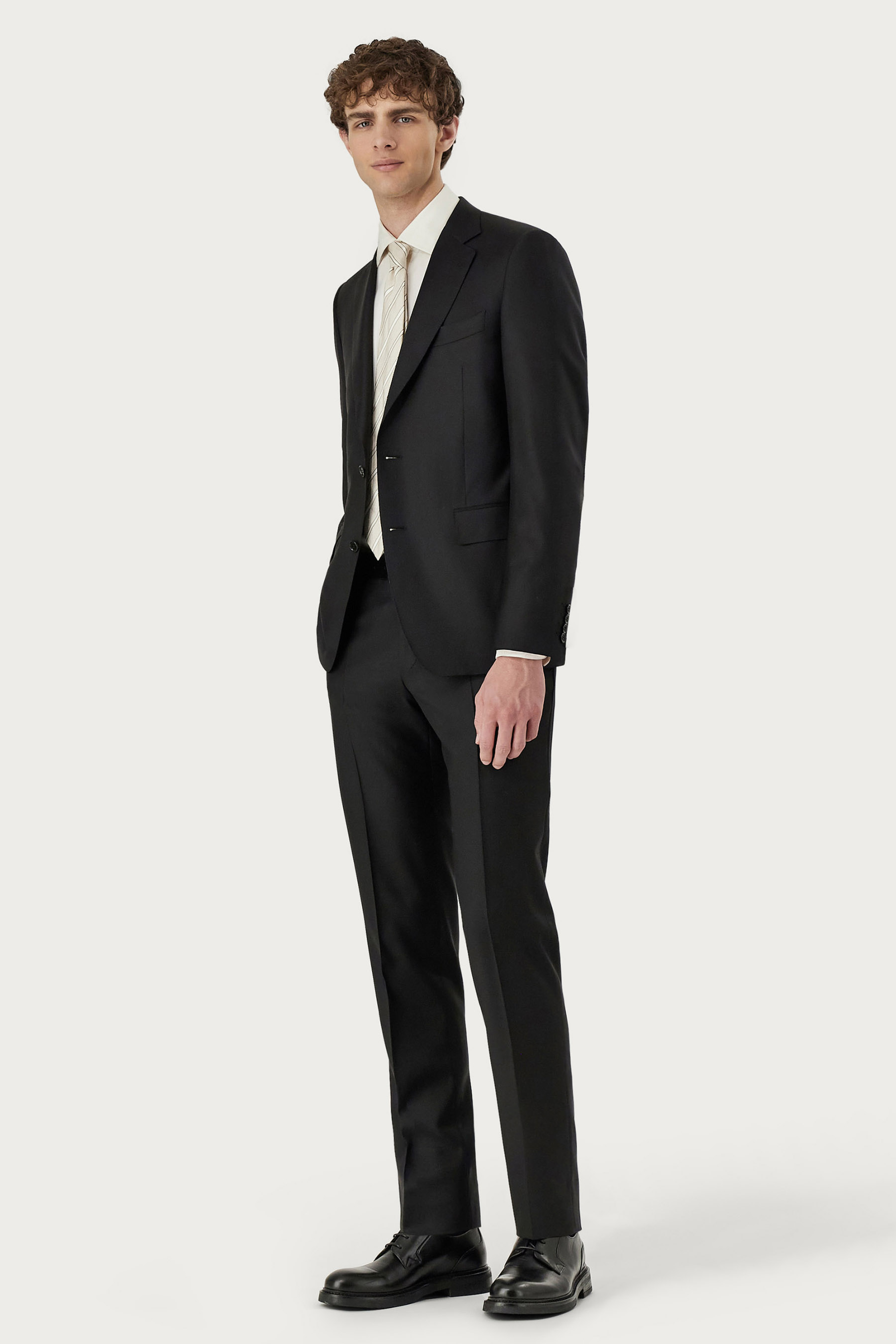 CANALI Regular Fit Wool Suit Formelle Kleidung, Anzug, Smoking, Mann, Person