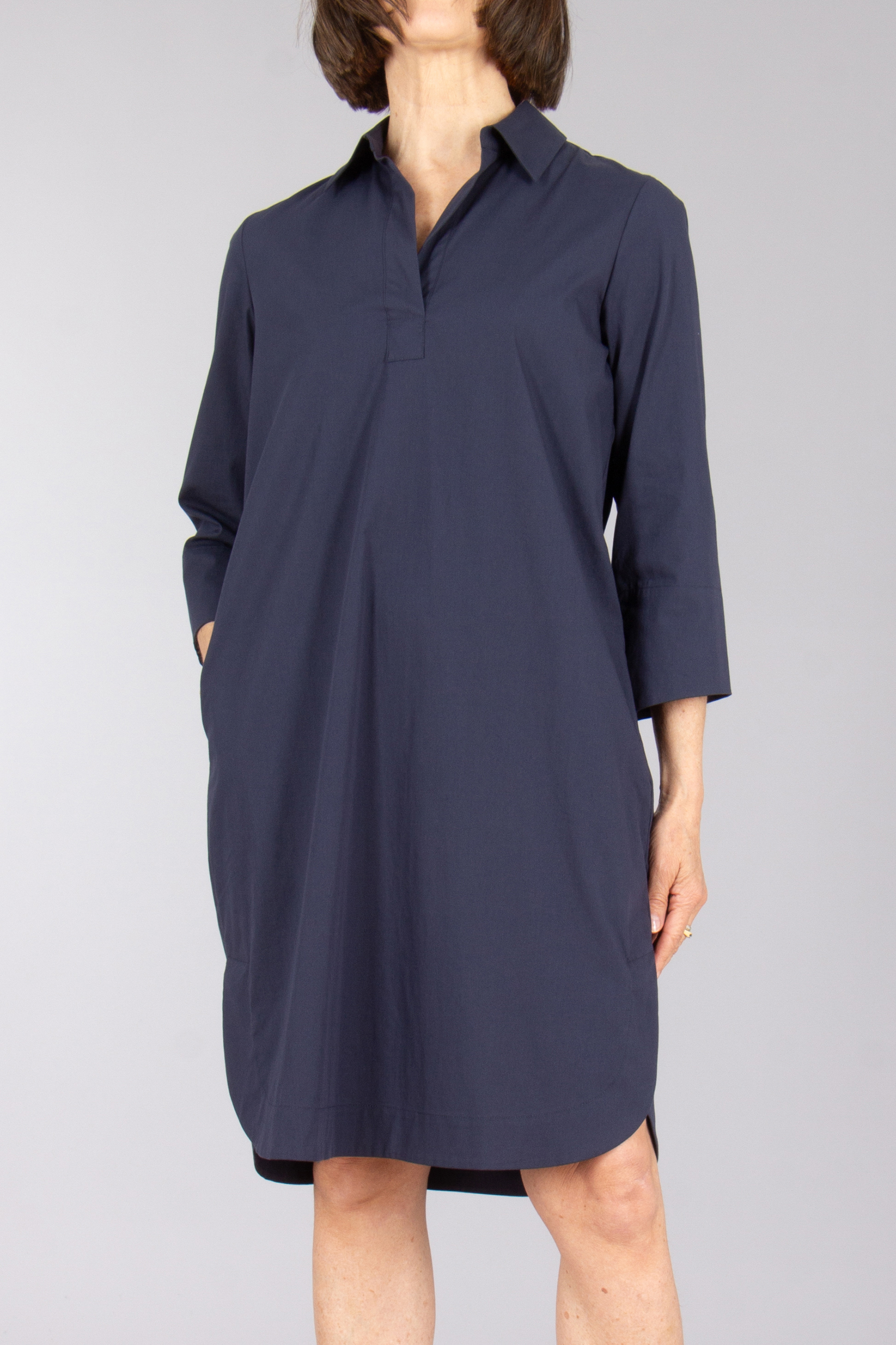 Kleid, Langarm, Ärmel, Mantel, Hemd