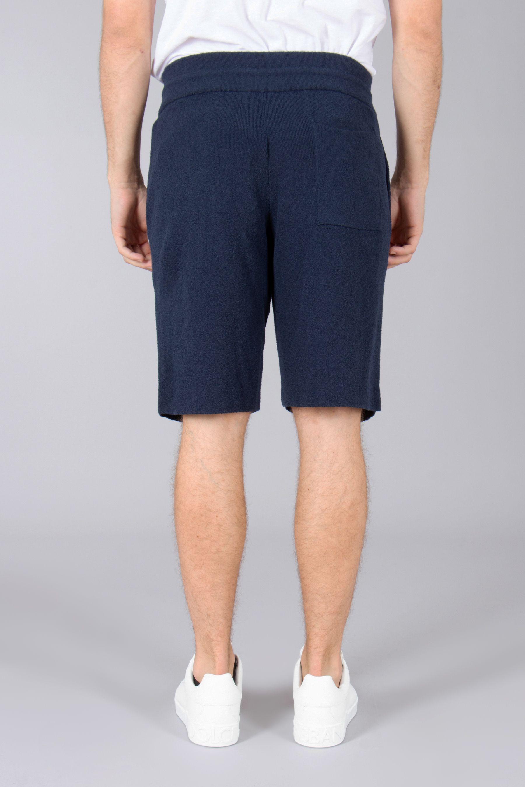 ROBERTO COLLINA Regular Fit Spongy Effect Cotton Blend Knit Shorts Bekleidung, Kurze Hosen, Person