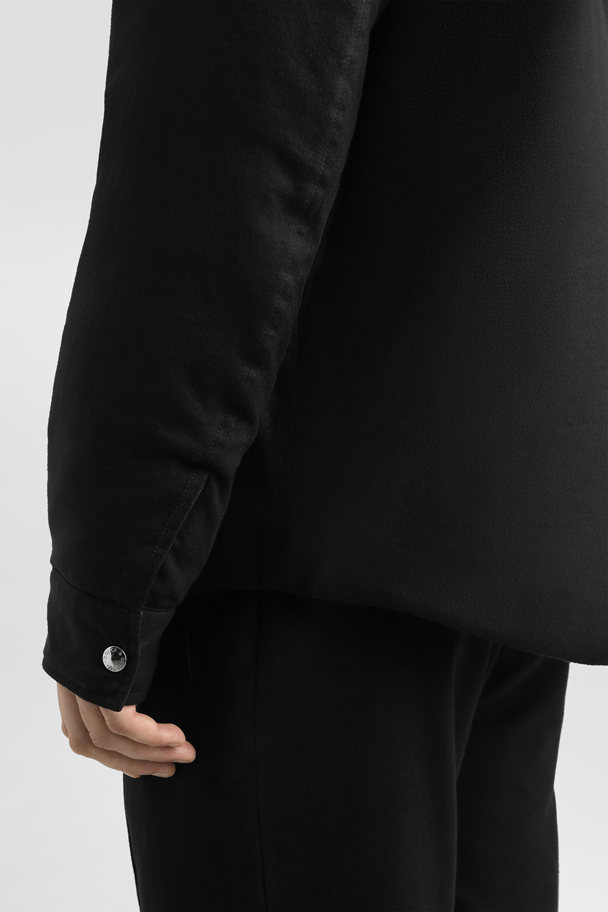 DOLCE & GABBANA Reversible Flannel Jacket Langarm, Ärmel, Anzug, Mantel, Smoking