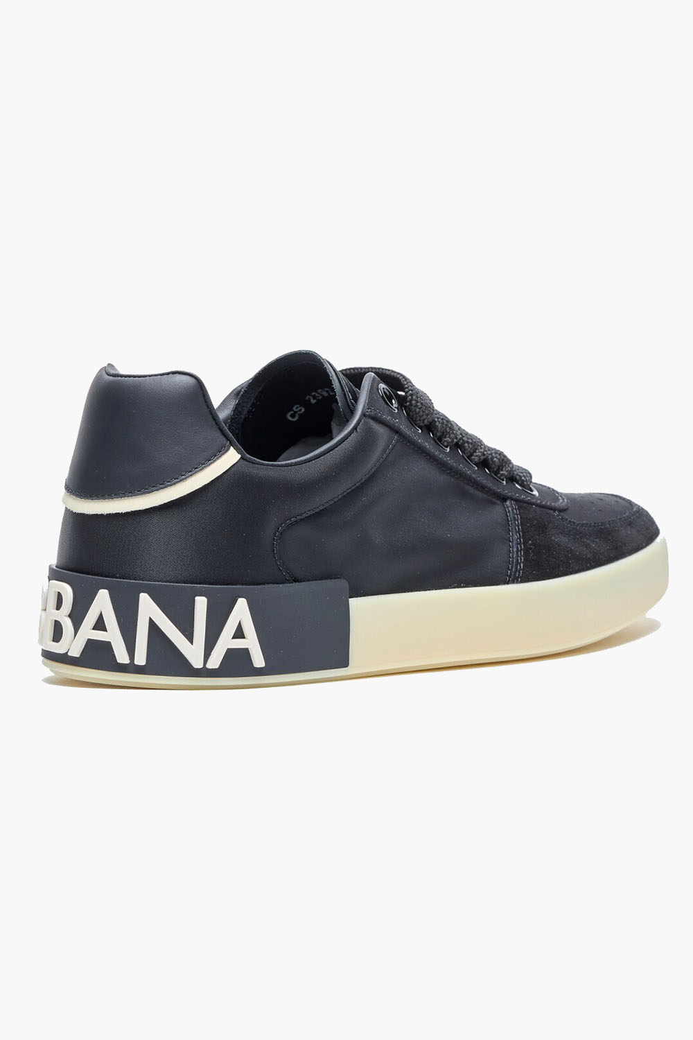 DOLCE & GABBANA Canvas & Suede Sneakers Portofino