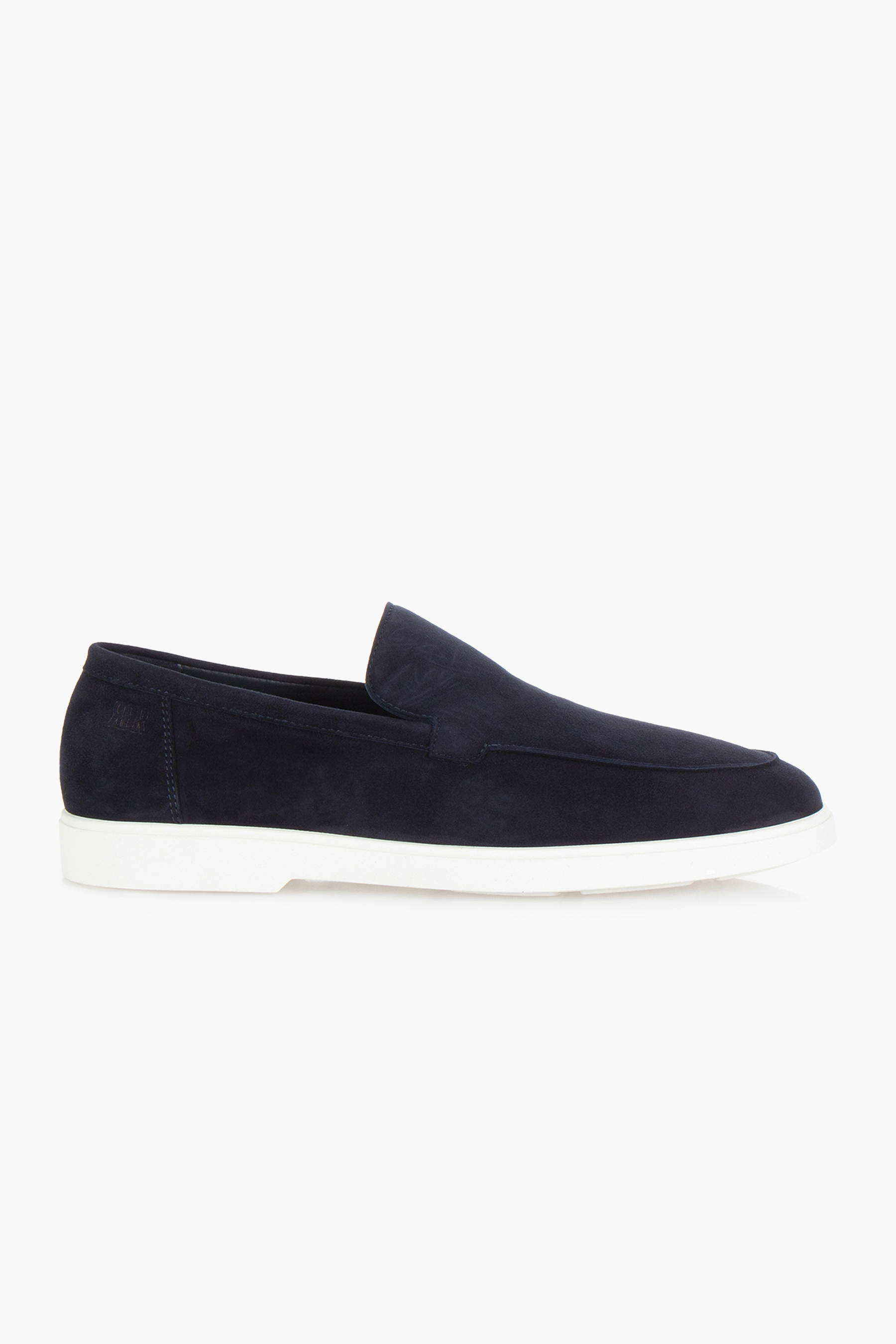FABIANO Suede Leather loafers Glo Space