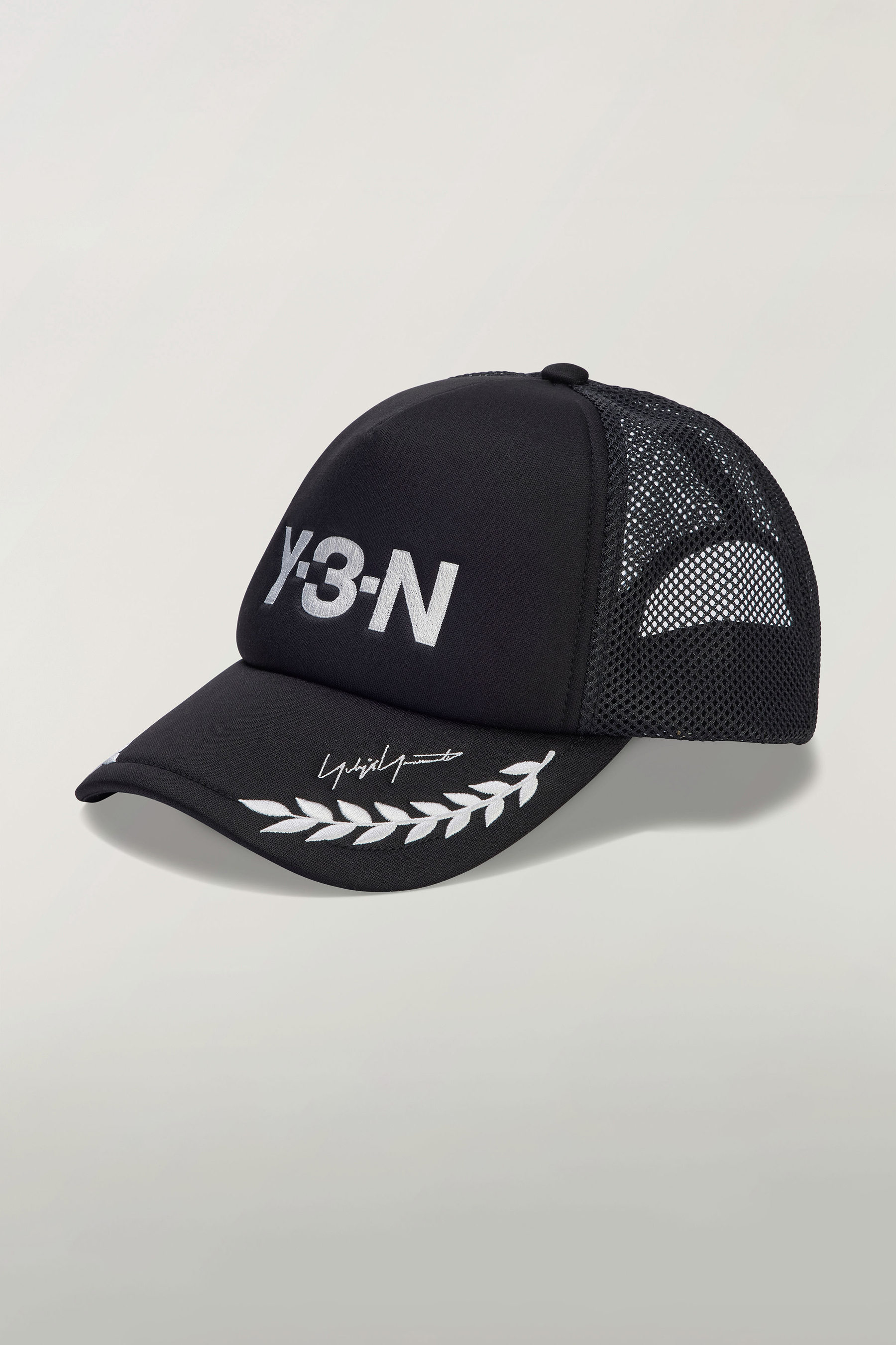 Y-3 x NEIGHBORHOOD Recycled Mesh Trucker Cap Baseball-Kappe, Mütze, Kleidung, Hut
