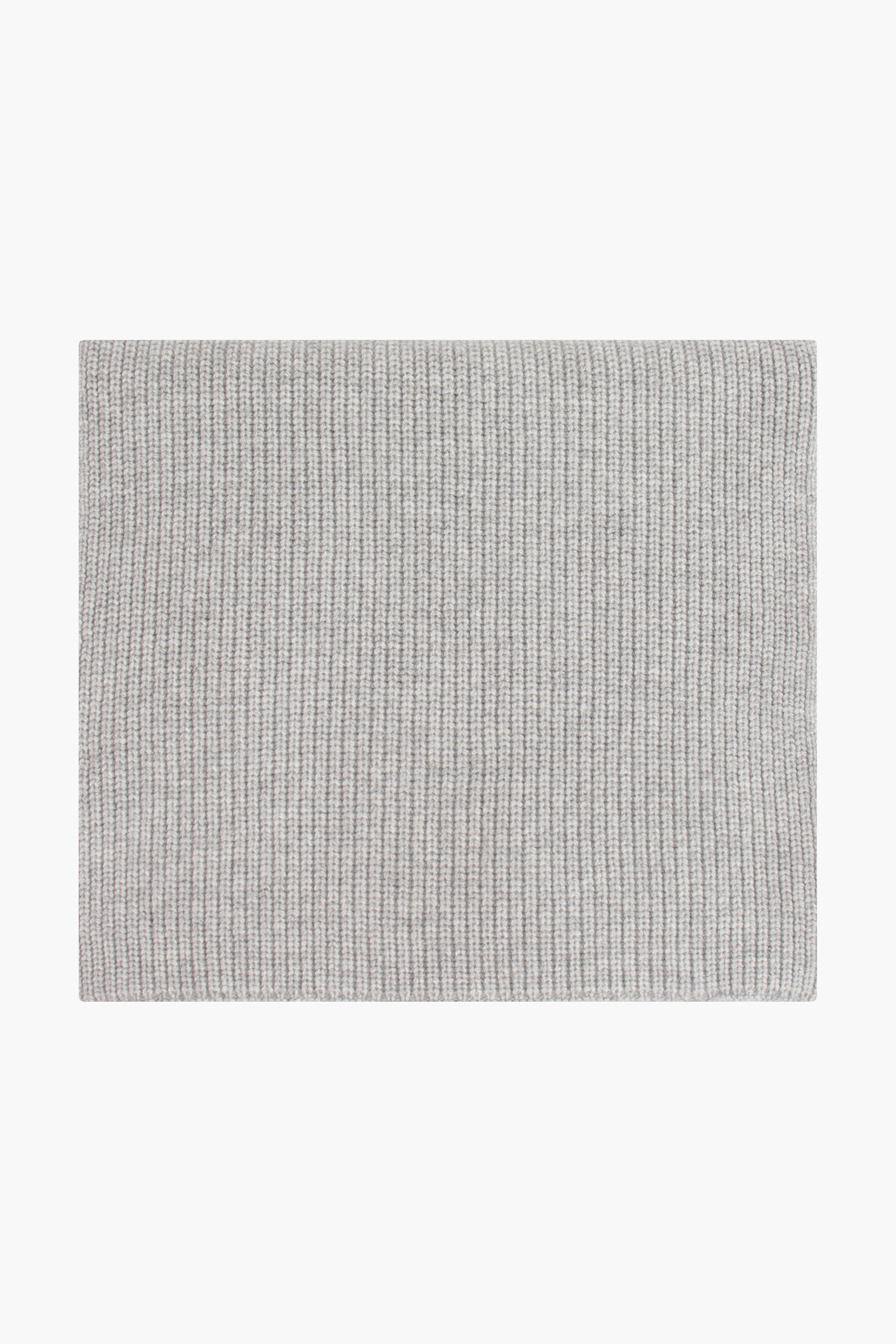 AIDA BARNI Ribbed Wool-Cashmere Blend Scarf