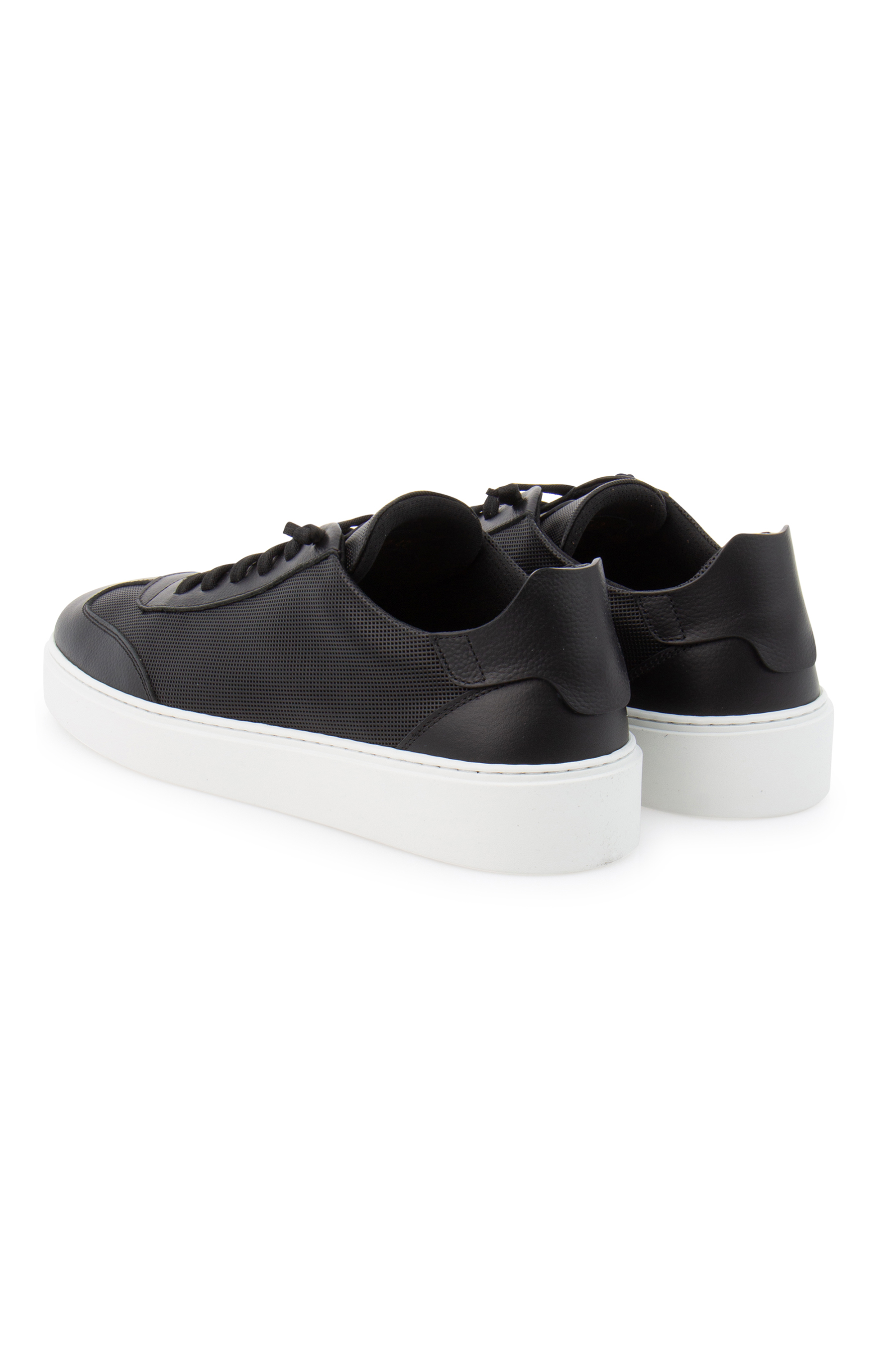 FABIANO RICCI Punched Leather Sneakers FABIANO RICCI Punched Leather Sneakers