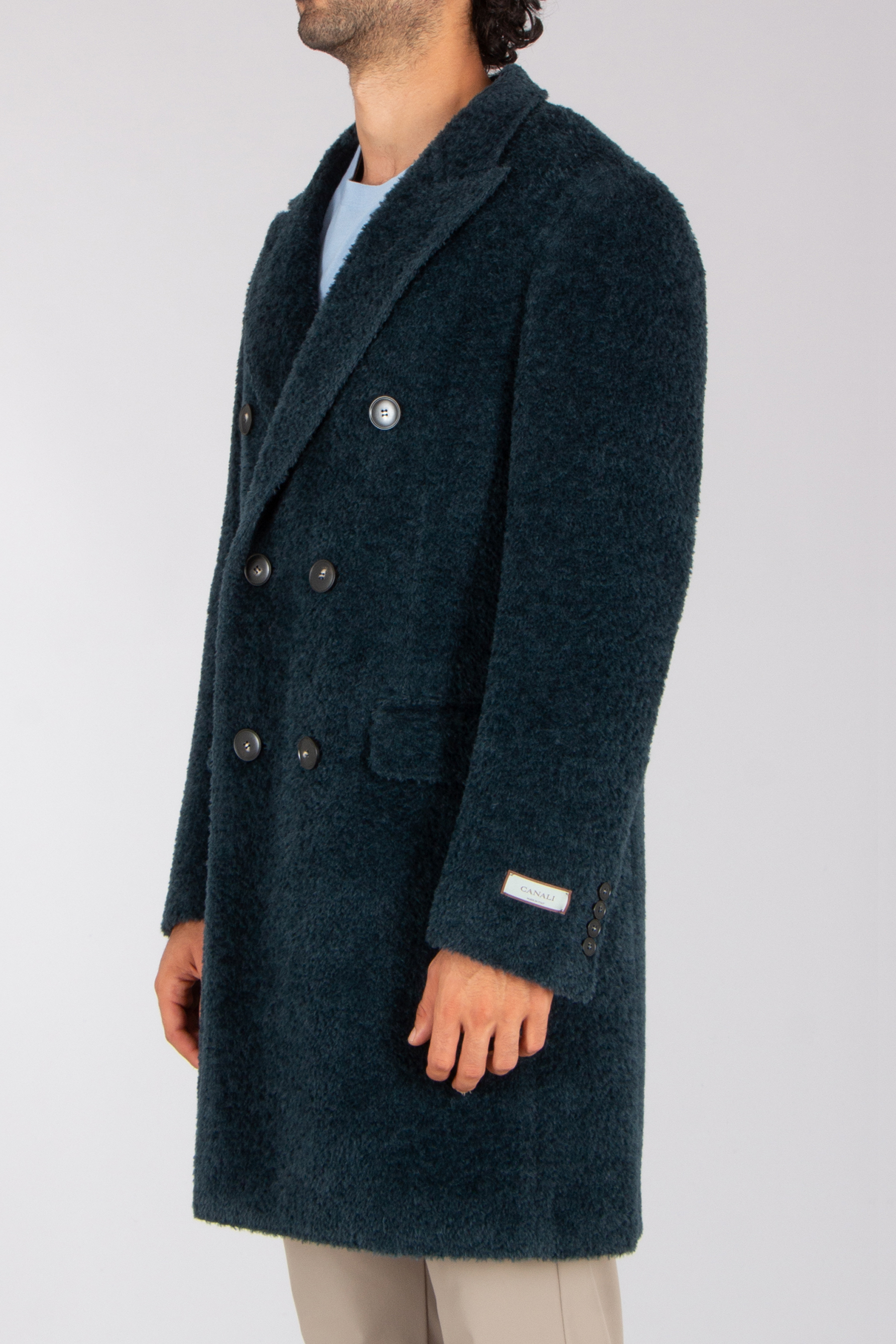 CANALI Regular Fit Baby Alpaca-Wool Blend Coat Bekleidung, Mantel
