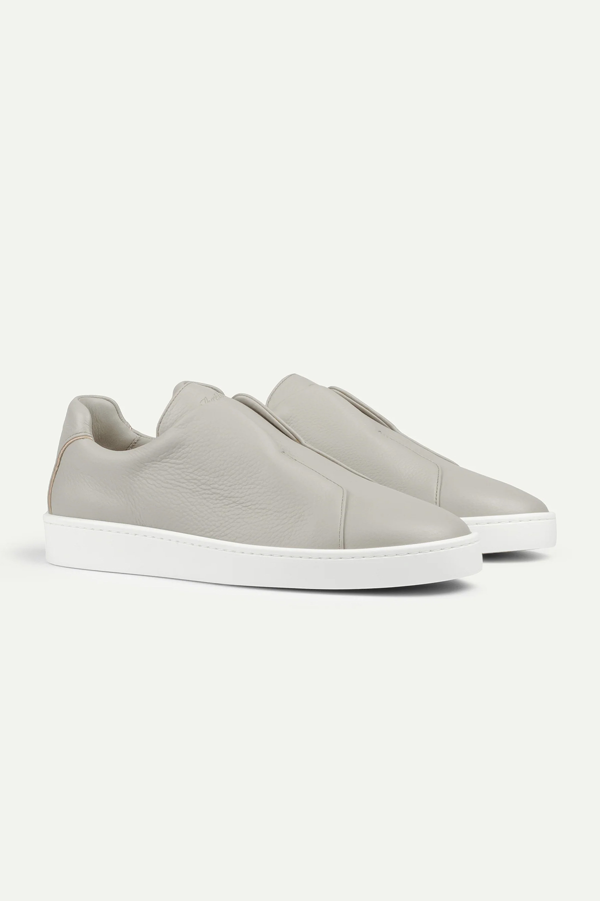 AURÉLIEN Light Grey Grain AUR3 Sneakers