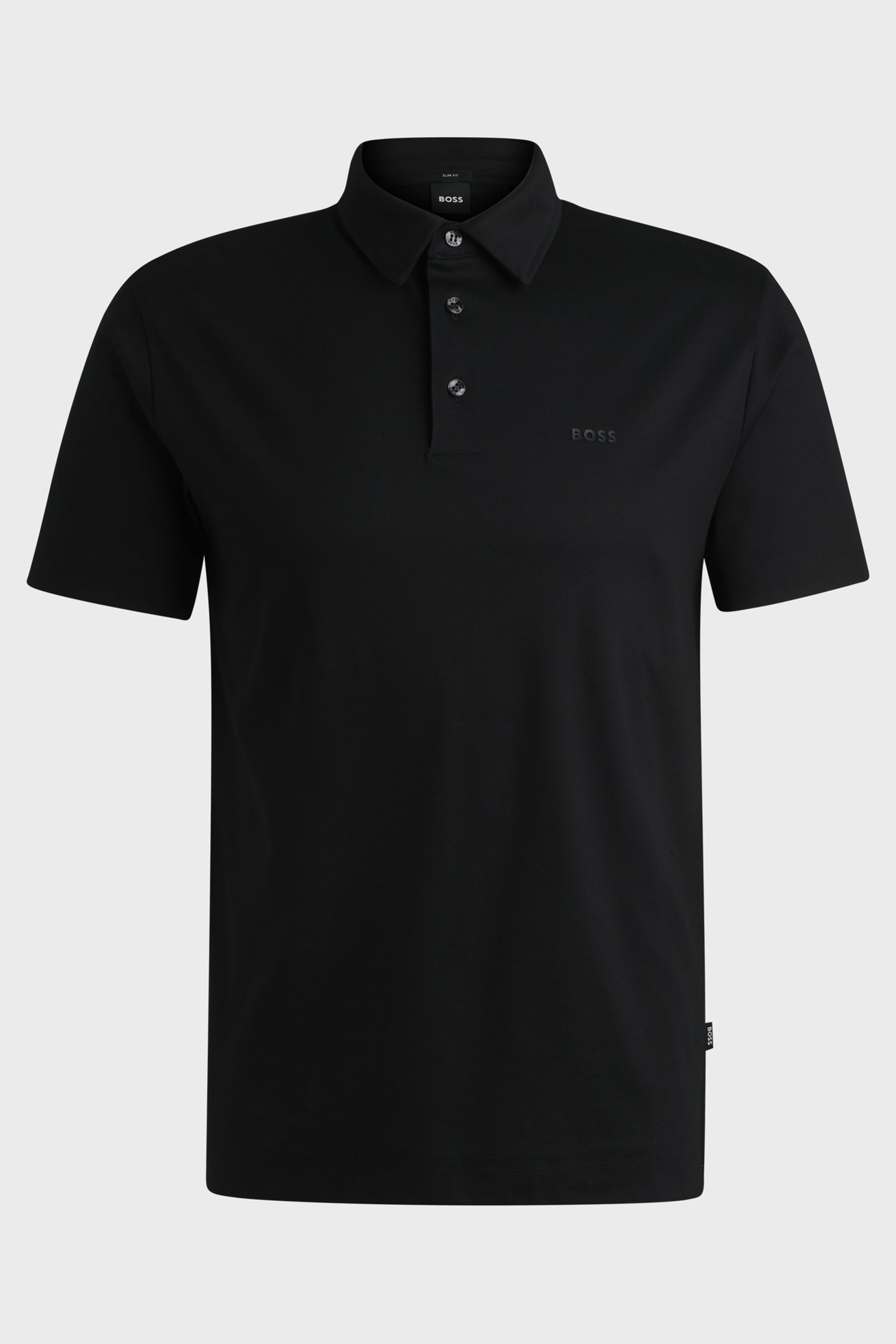 BOSS Slim Fit Interlock-Cotton Polo Shirt Palosh