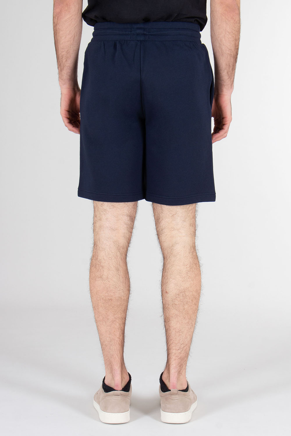 EMPORIO ARMANI Relaxed Fit Cotton-Modal French Terry Loungewear Shorts