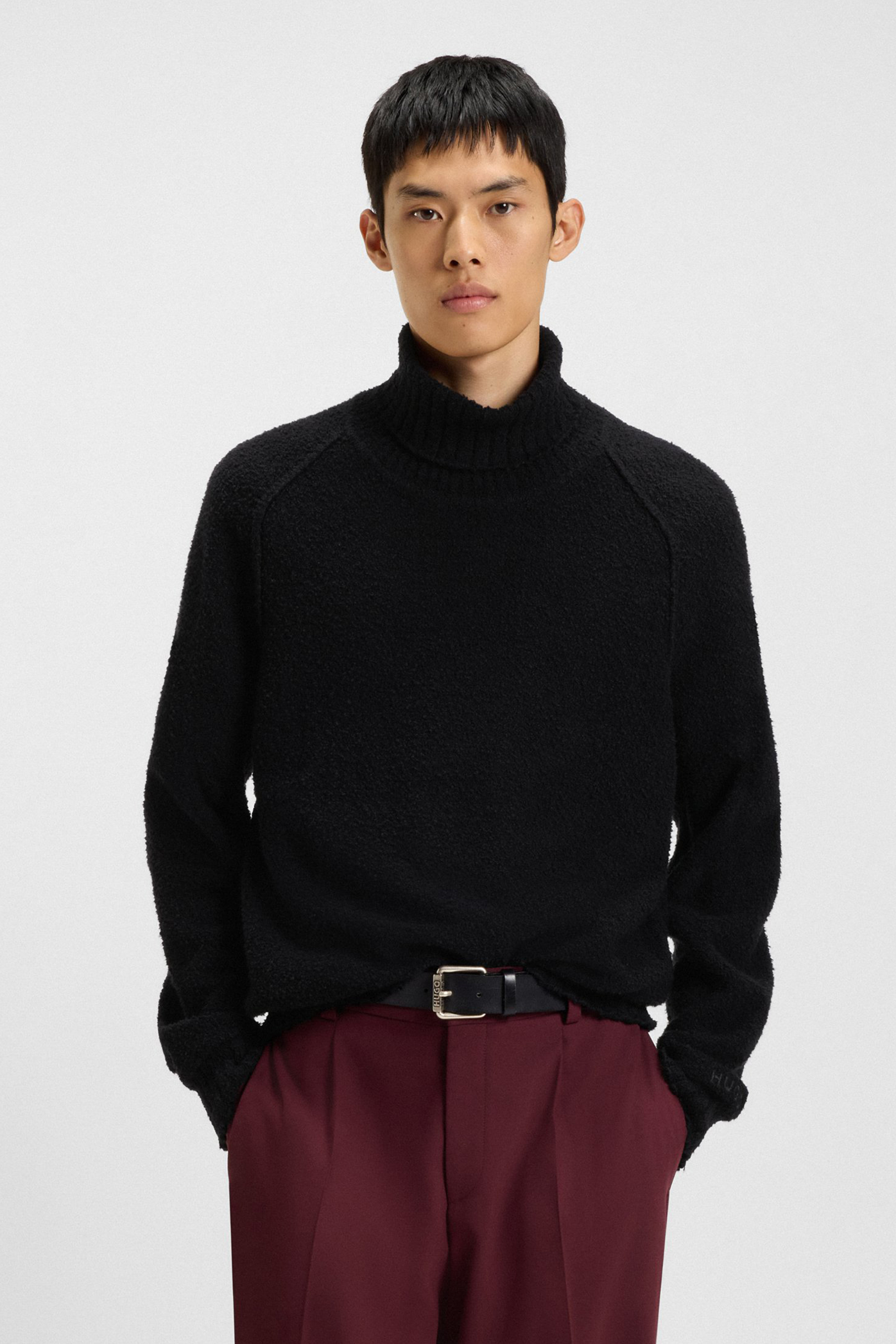 Bekleidung, Strickwaren, Pullover, Person