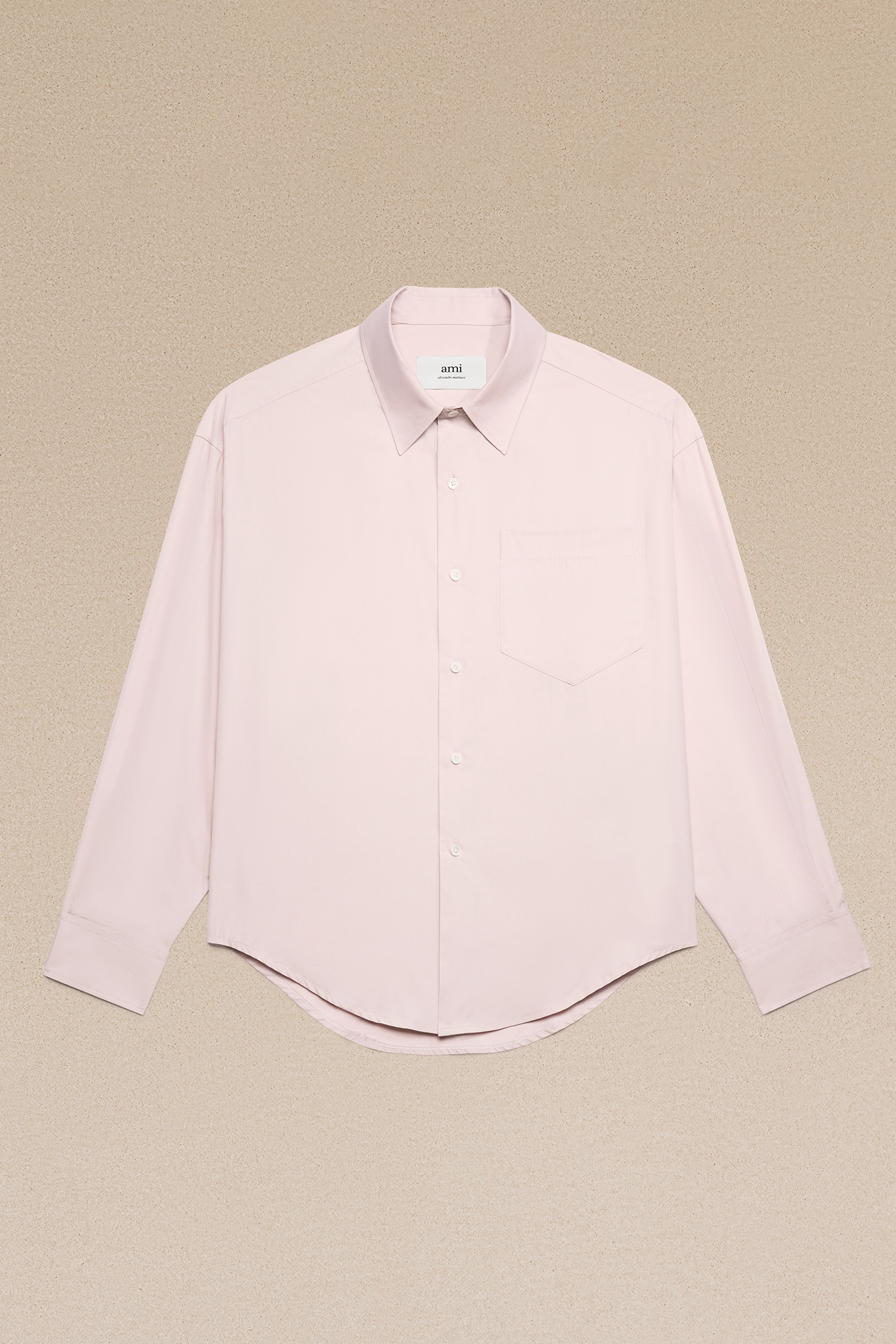 AMI PARIS Cotton Poplin Shirt AMI PARIS Cotton Poplin Shirt