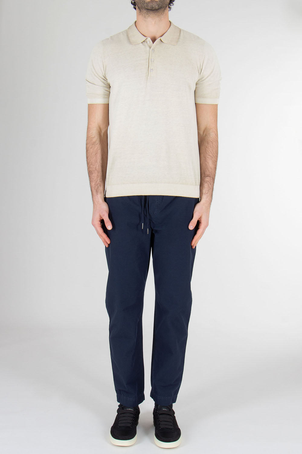 WOOLRICH Tapered Fit Cotton Pants