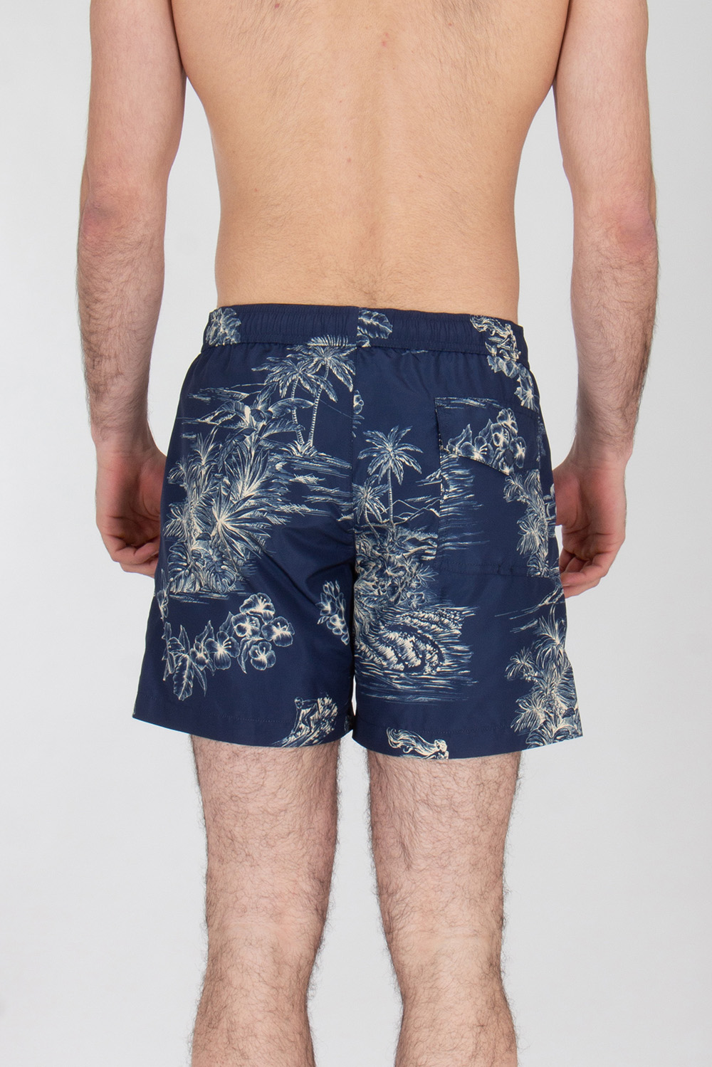 MONCLERI Floral Print Swim Shorts