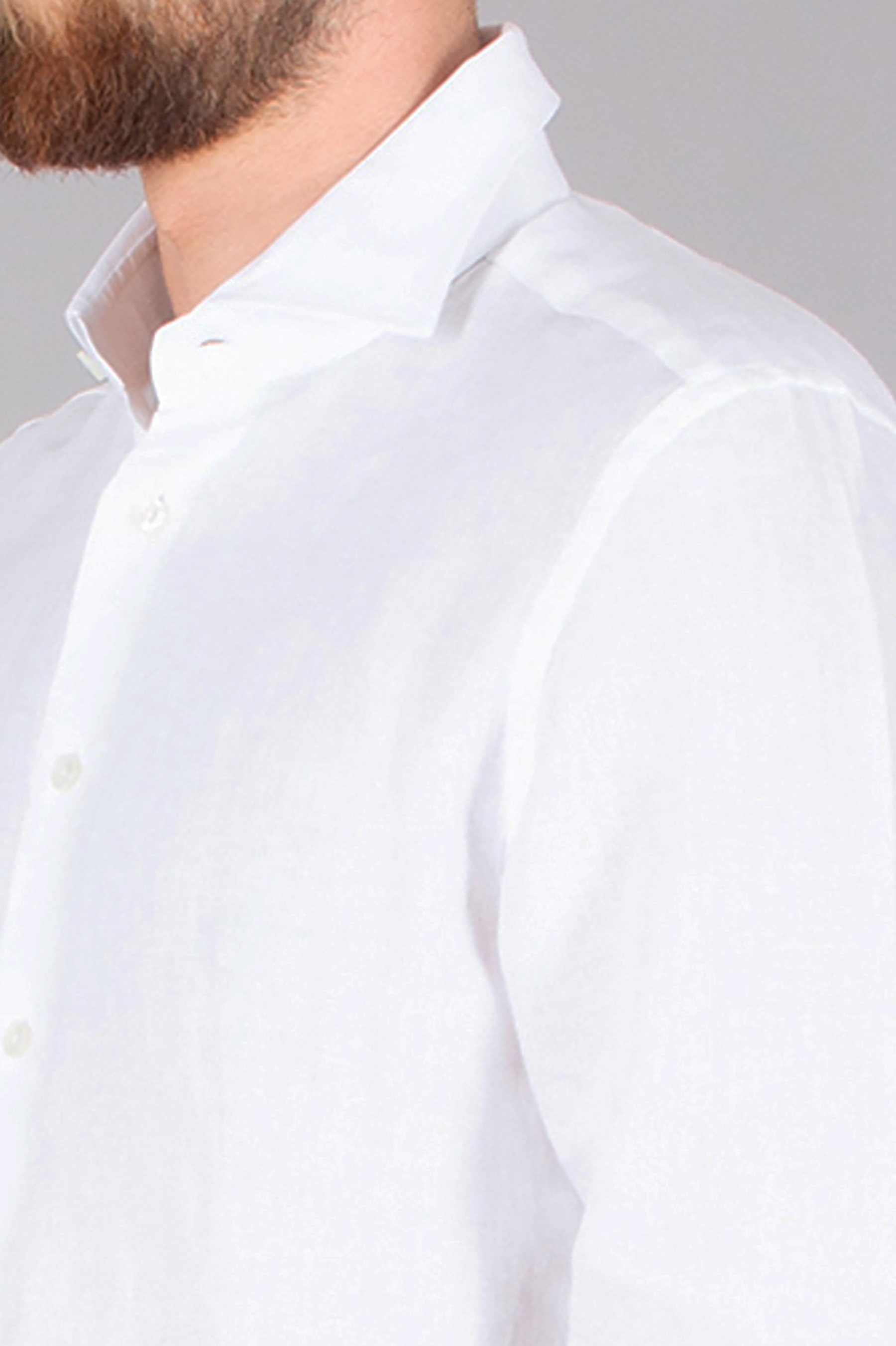 EMANUELE MAFFEIS Regular Fit Linen Shirt Eduardo Vaduz Bekleidung, Hemd, Kleid, Hemd