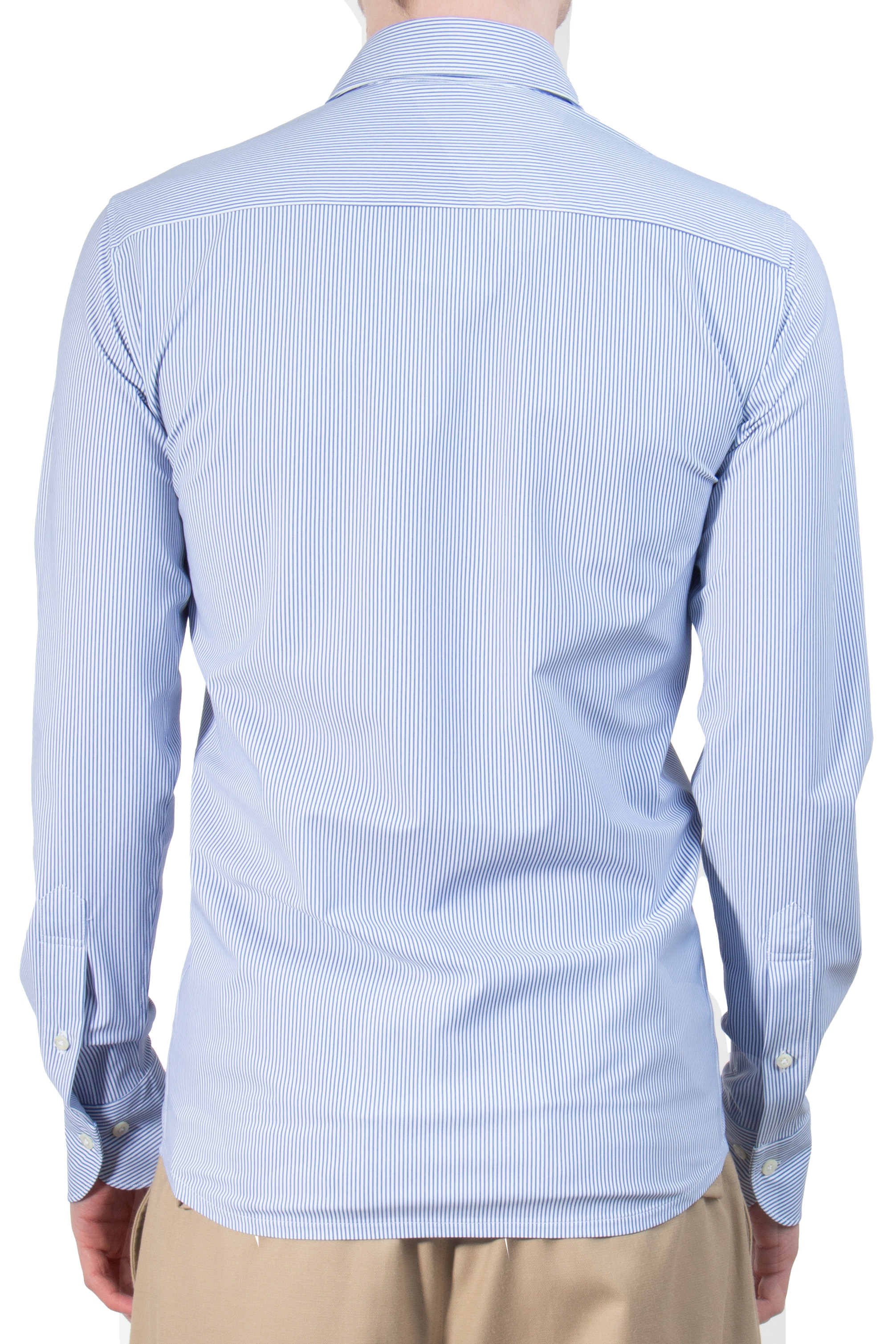 DU4 Slim Fit Striped Nylon Stretch Shirt Jasin DU4 Slim Fit Striped Nylon Stretch Shirt Jasin