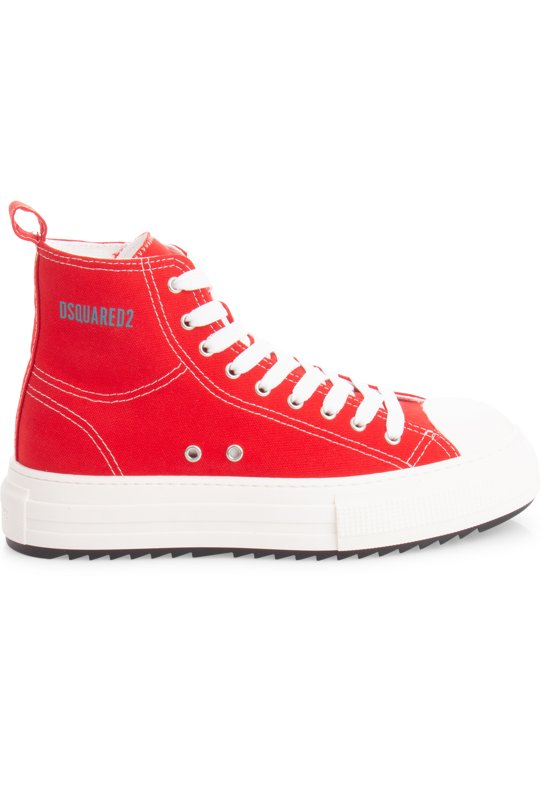 DSQUARED2 High Top Canvas Sneakers Berlin DSQUARED2 High Top Canvas Sneakers Berlin