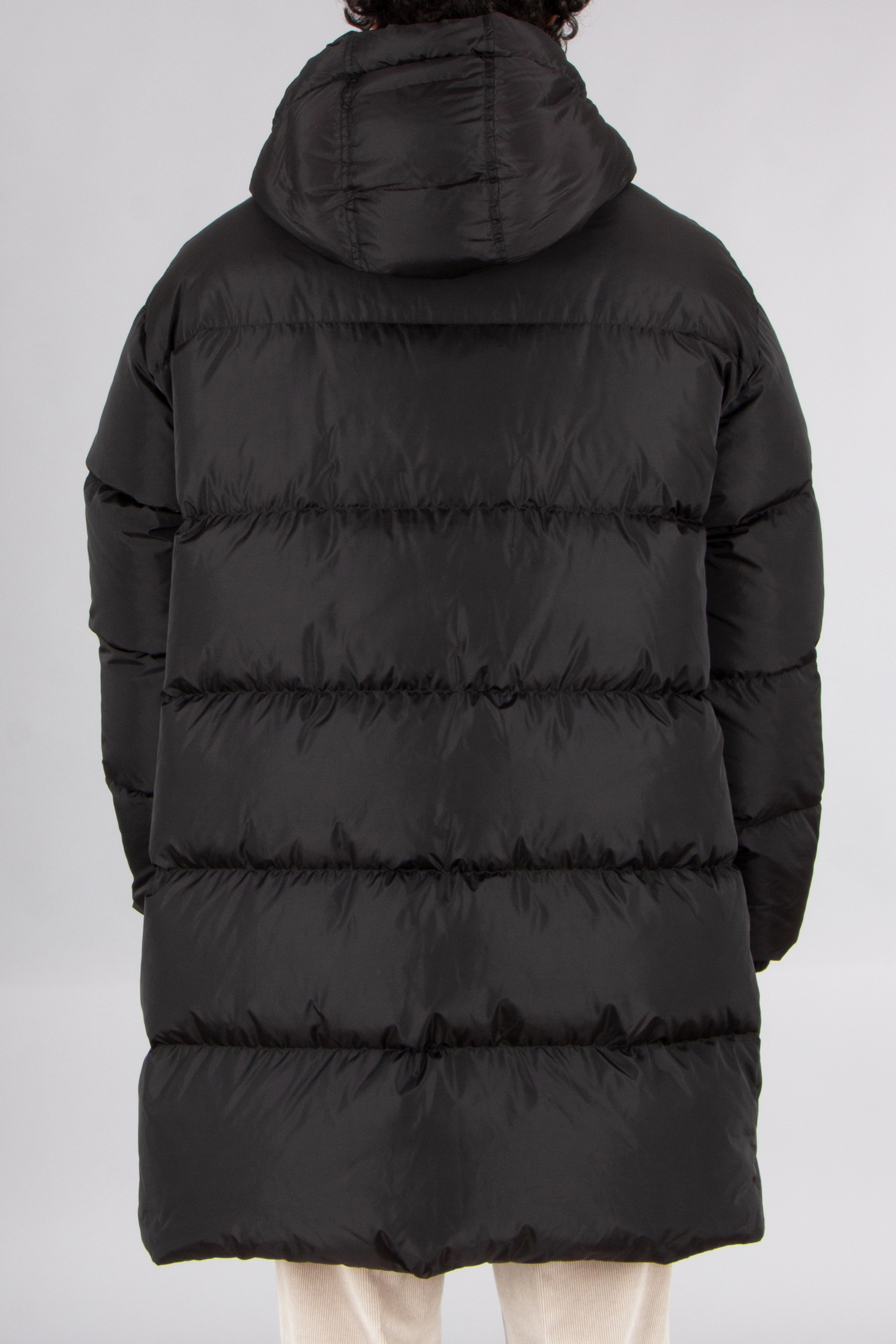 DSQUARED2 Oversized Fit Nylon Down Coat Bekleidung, Mantel, Jacke