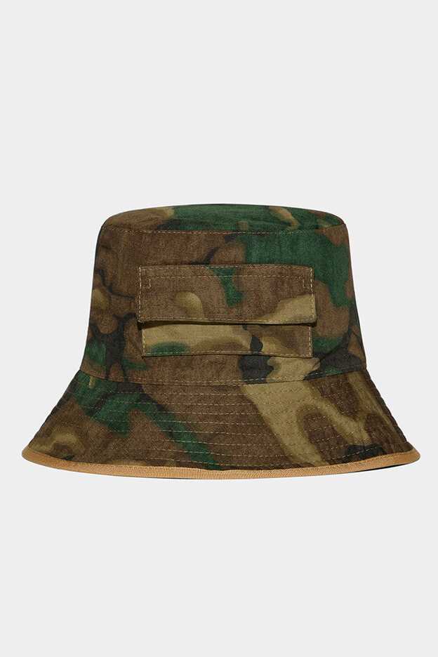 DSQUARED2 Camouflage Zip Pocket hat DSQUARED2 Camouflage Zip Pocket hat