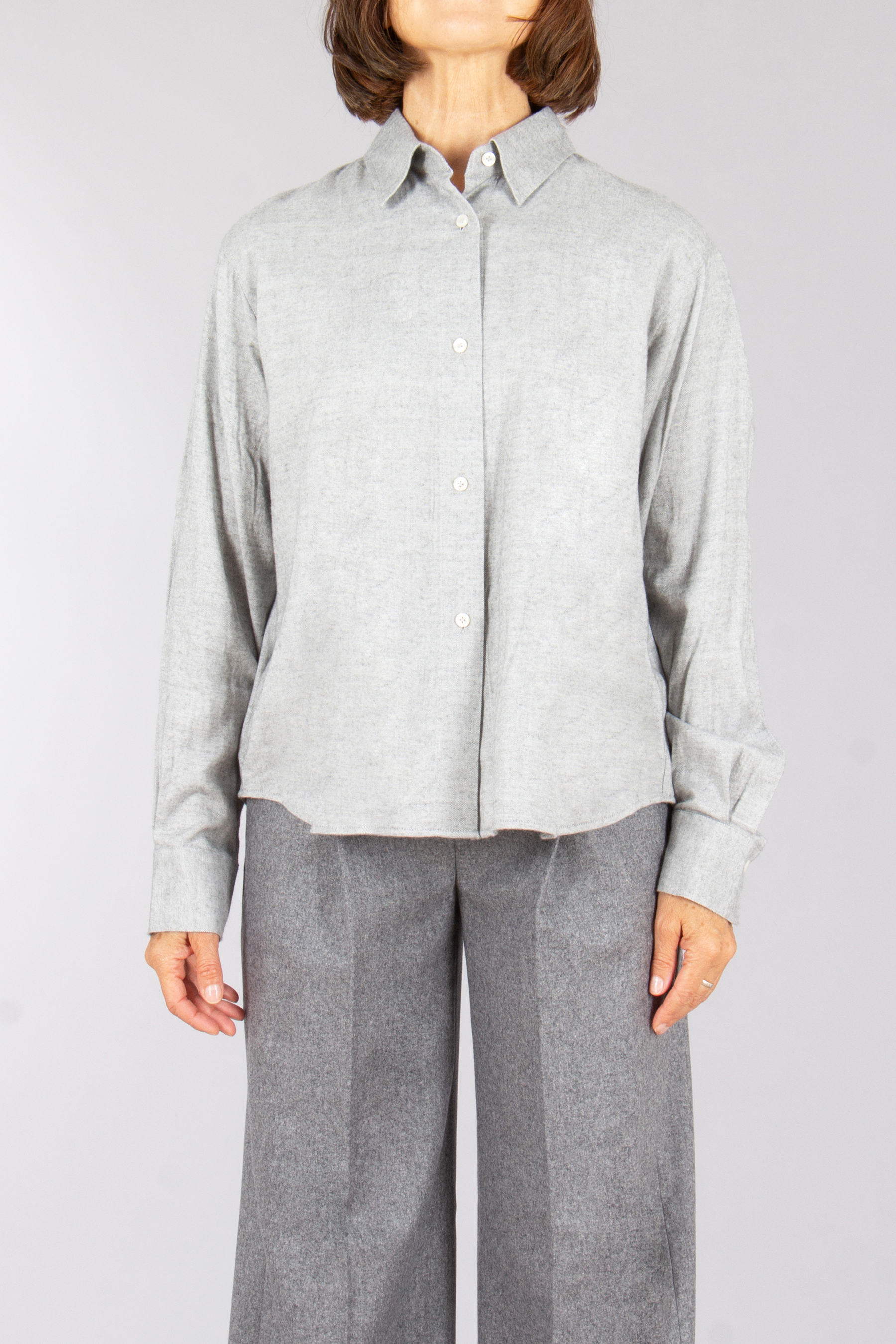 Dekoration für Zuhause, Leinen, Hemd, Langarm, Mantel