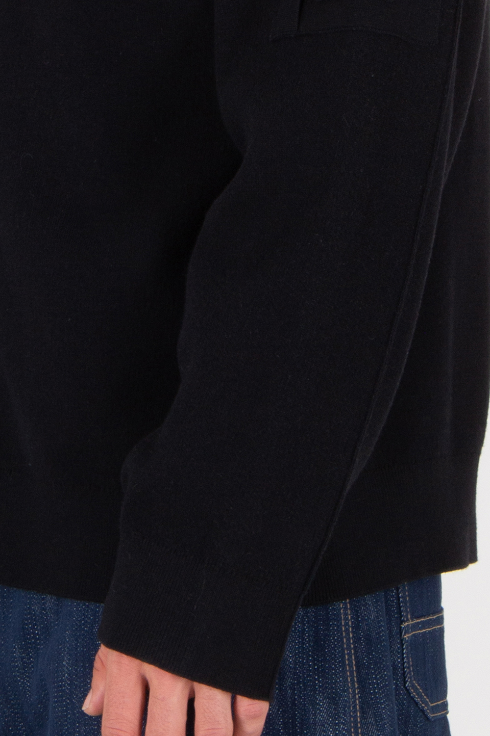 JUNN.J Oversized Cotton Wool Cardigan