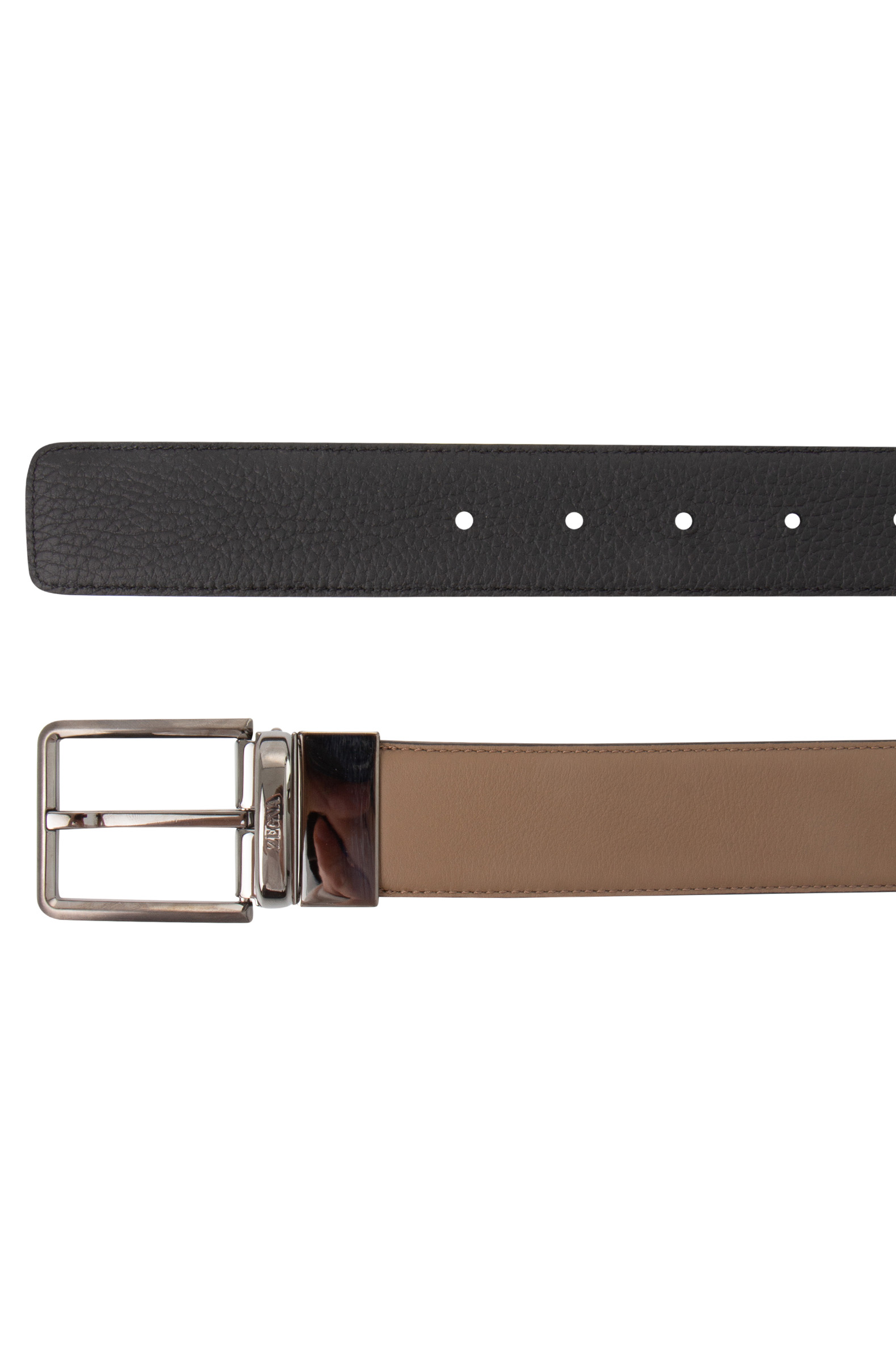 ZEGNA Reversible Leather Belt ZEGNA Reversible Leather Belt