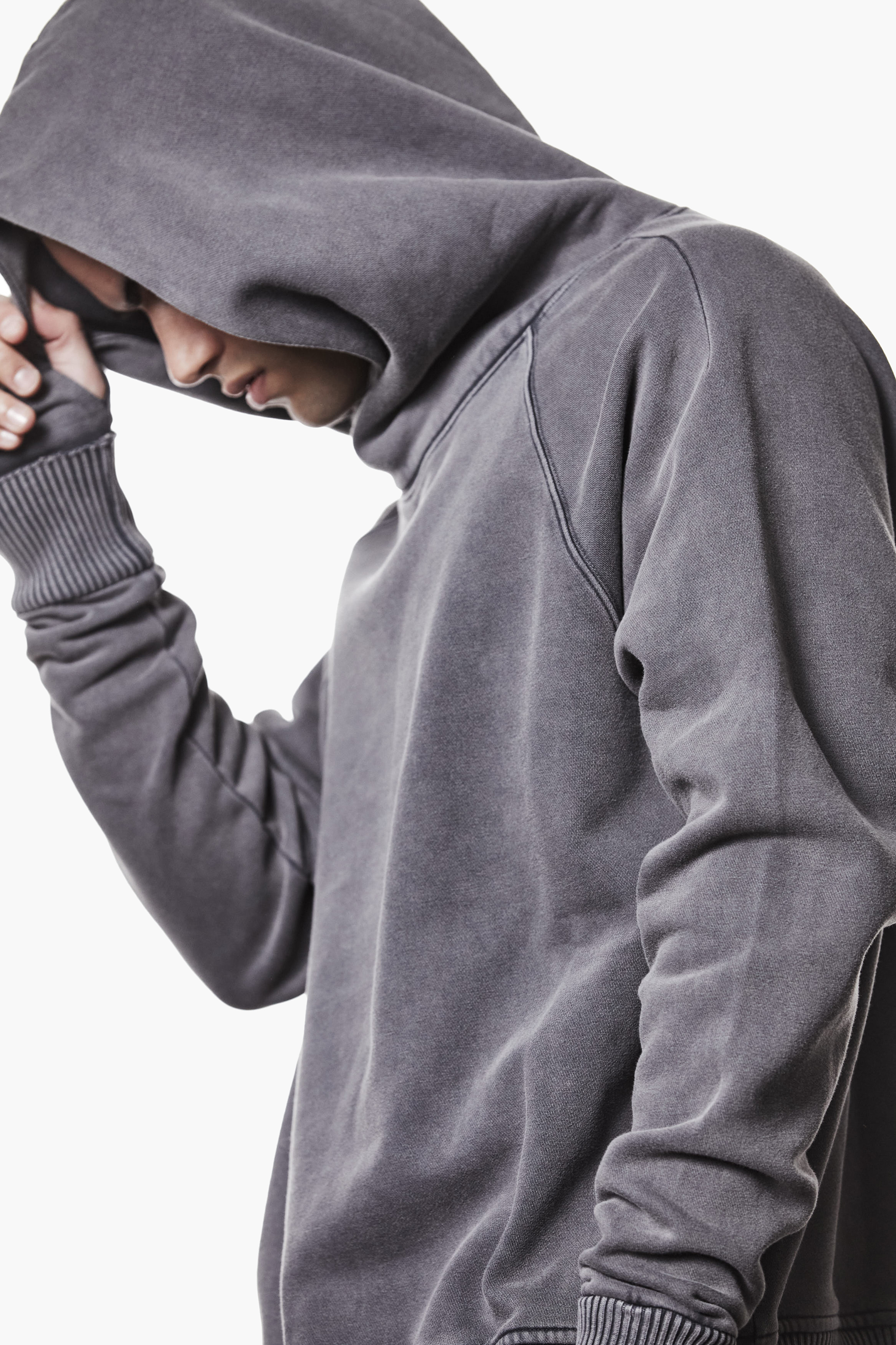 THOM KROM Regular Fit Cotton Blend Sweat Hoodie Kapuzenpulli, Pullover, Sweatshirt, Kapuze, Vlies