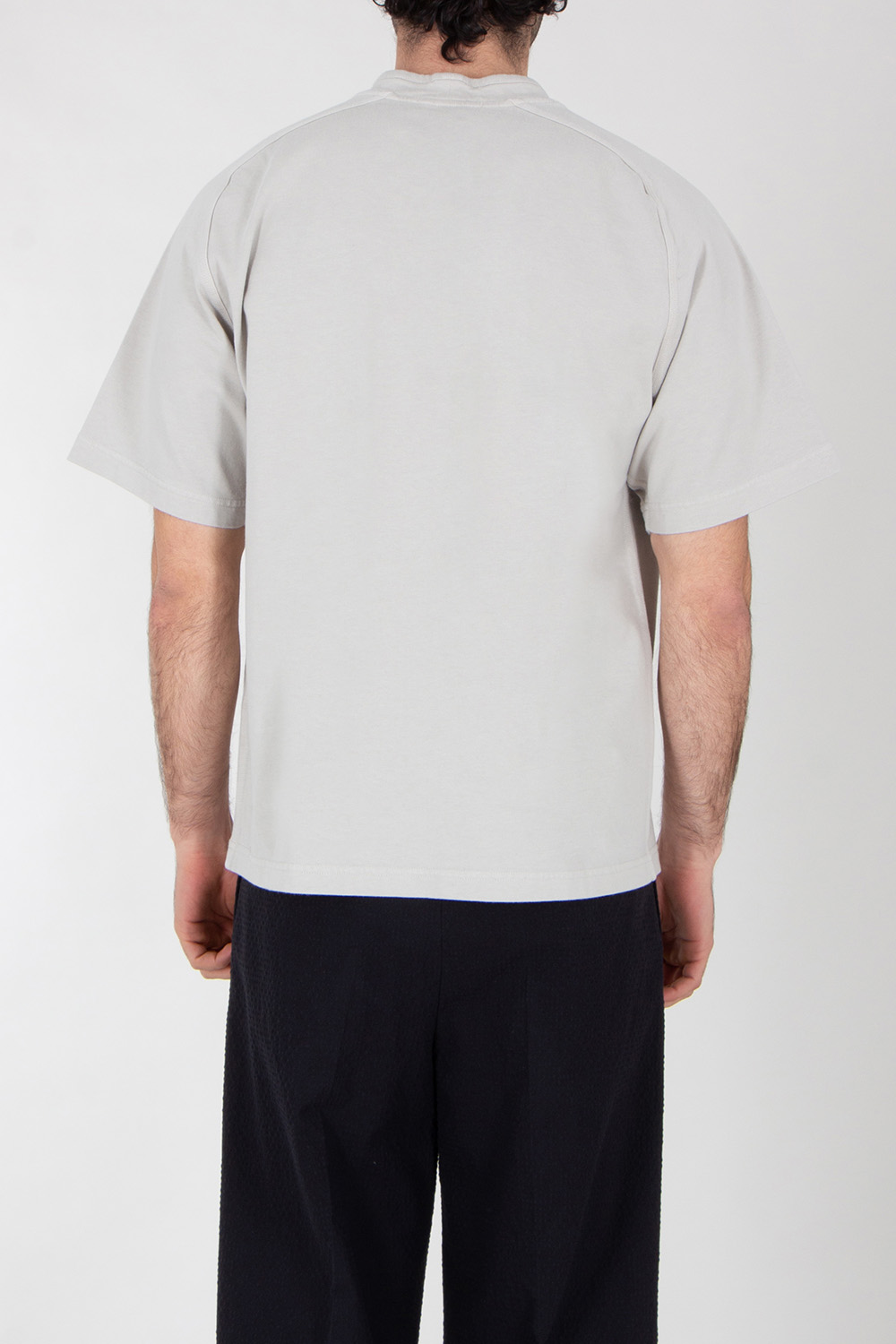 STONE ISLAND Relaxed Fit Short Sleeved Sweatshirt