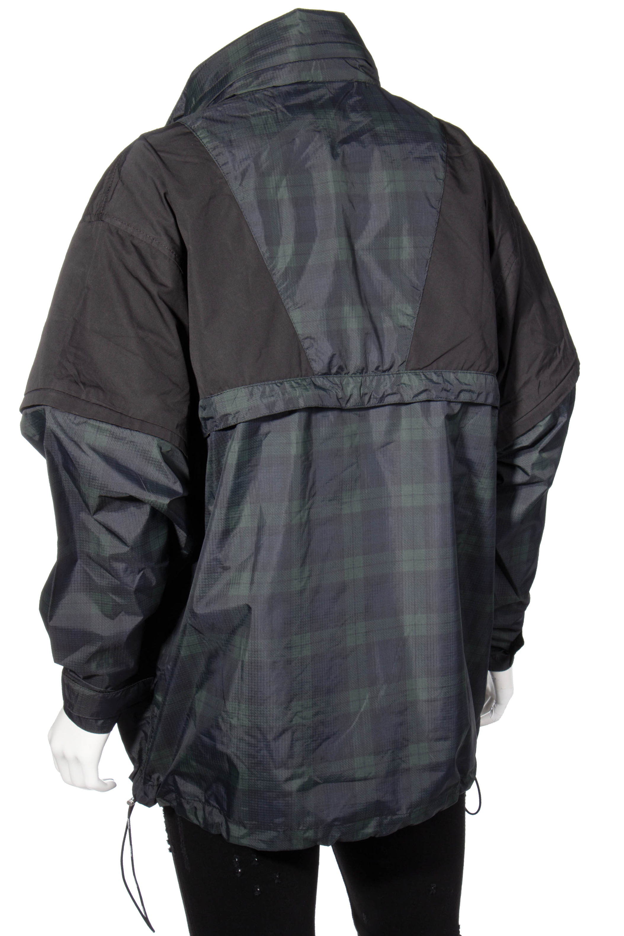 REPRESENT Popover Anorak Dark Check
