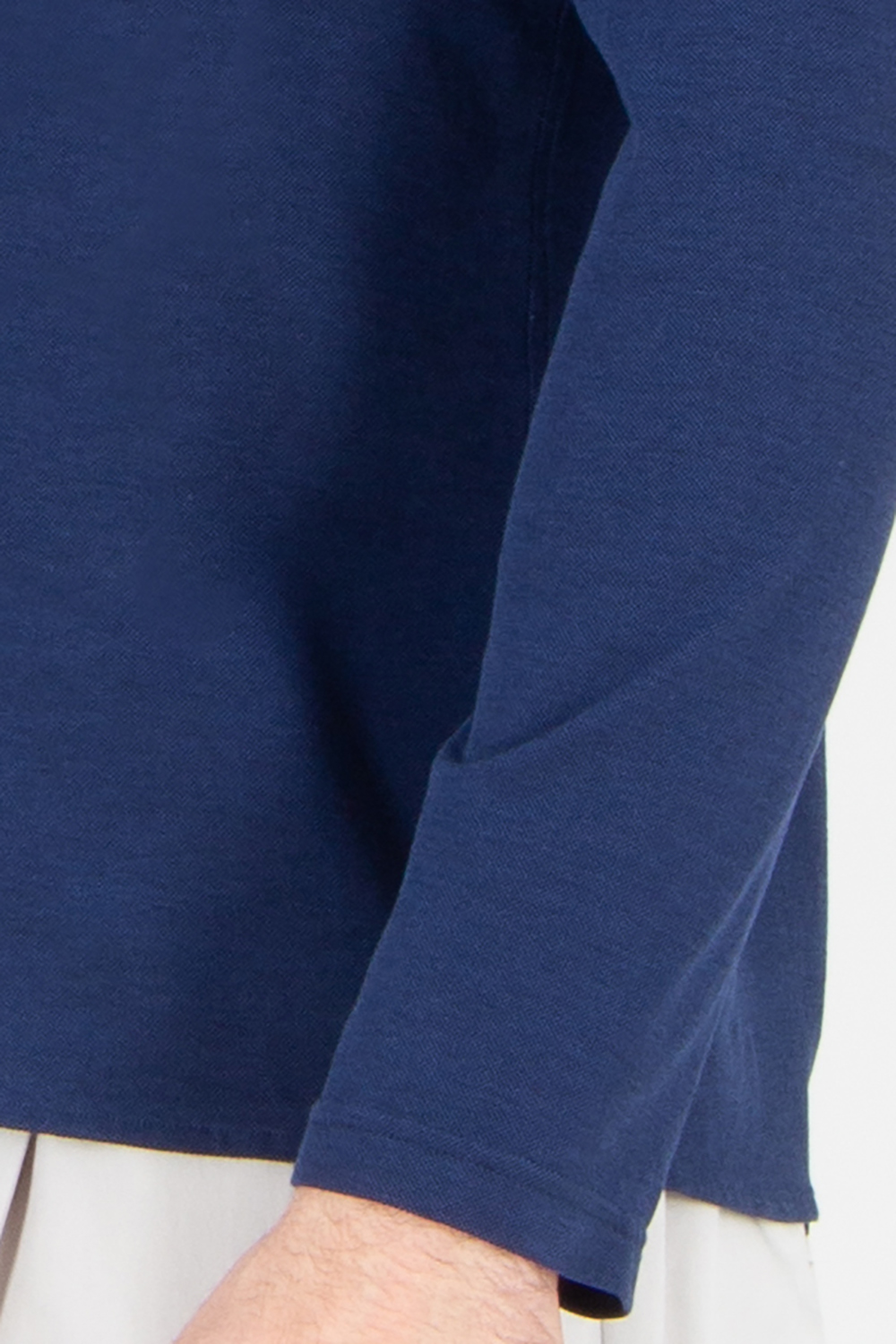 SONRISA Regular Fit Cotton Piqué Half Button Shirt