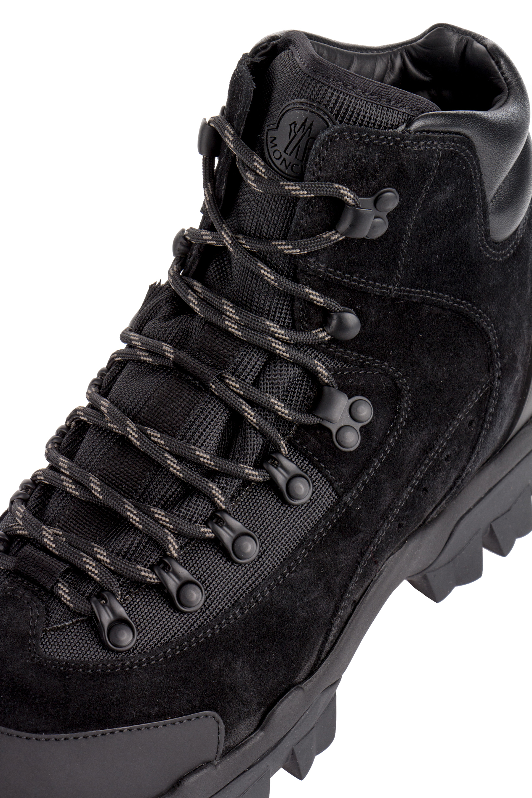 MONCLER Leather & Suede Hiking Boots Herlot MONCLER Leather & Suede Hiking Boots Herlot