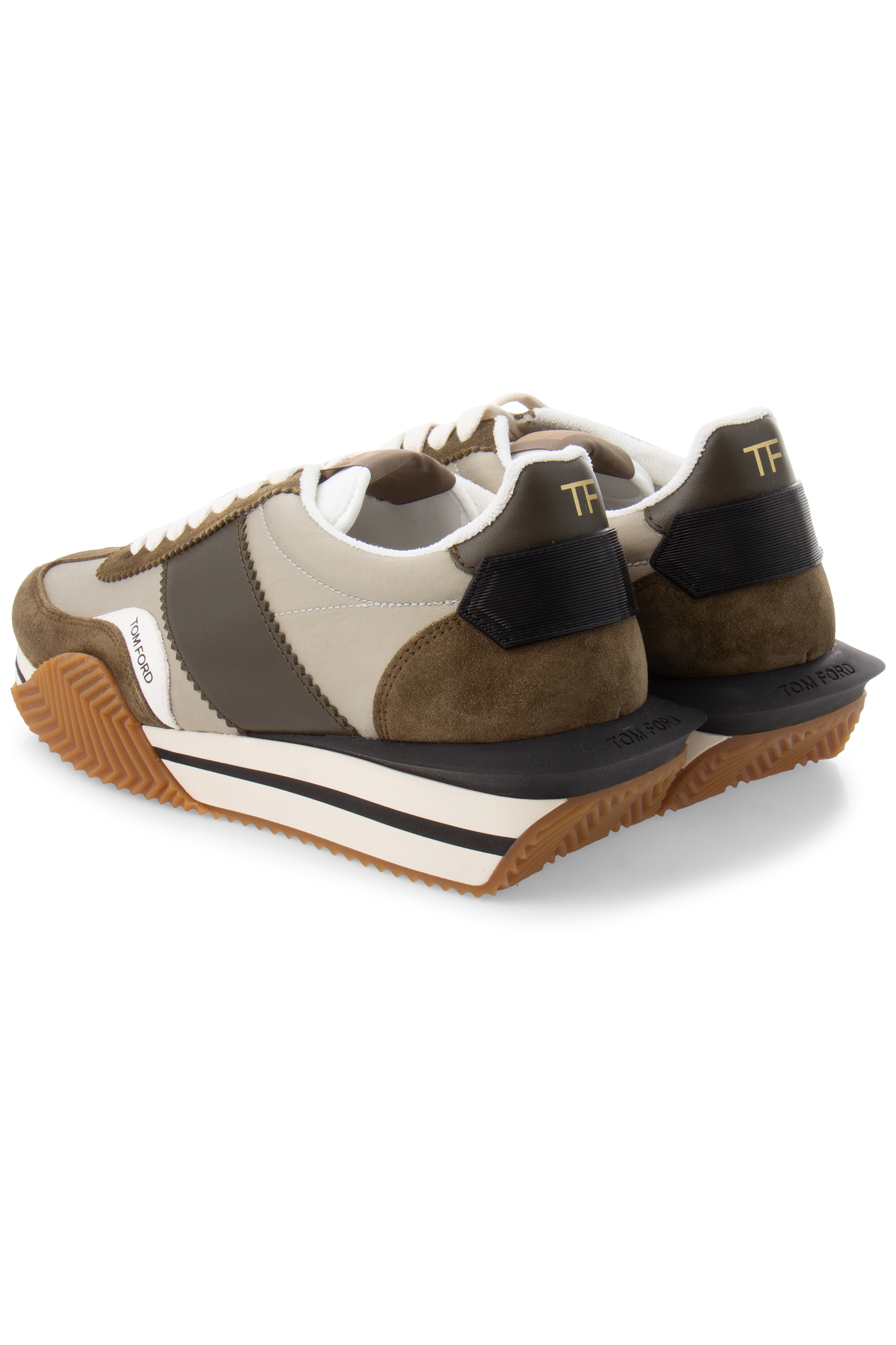 TOM FORD Paneled Nylon & Suede Sneakers James TOM FORD Paneled Nylon & Suede Sneakers James