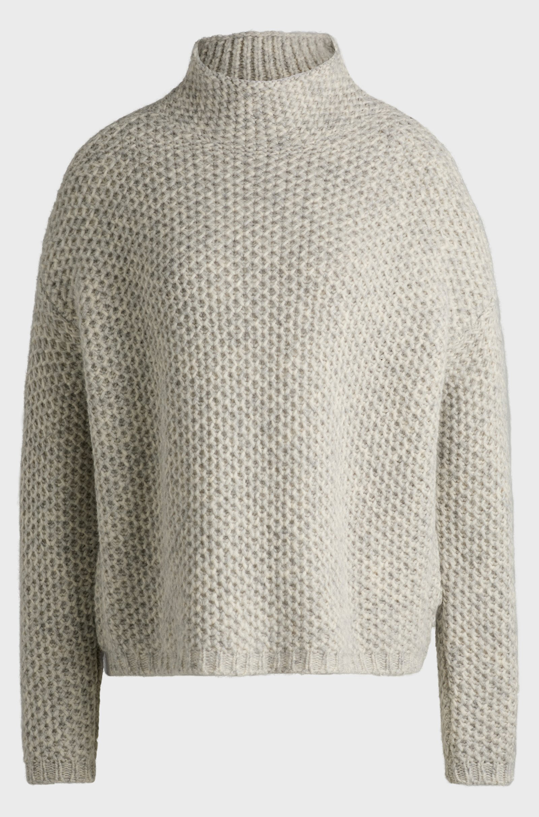 HUGO Wool Blend Knit Sweater Safineynny HUGO Wool Blend Knit Sweater Safineynny