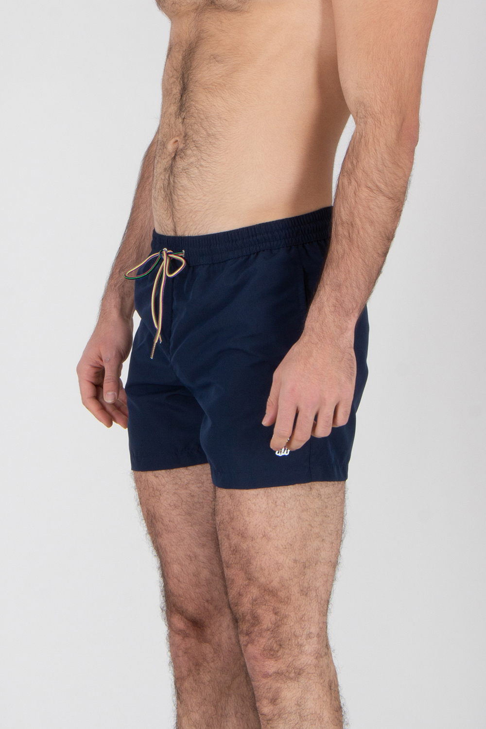 PAUL SMITH Classic Fit Zebra Logo Recycled Polyester Swim Shorts