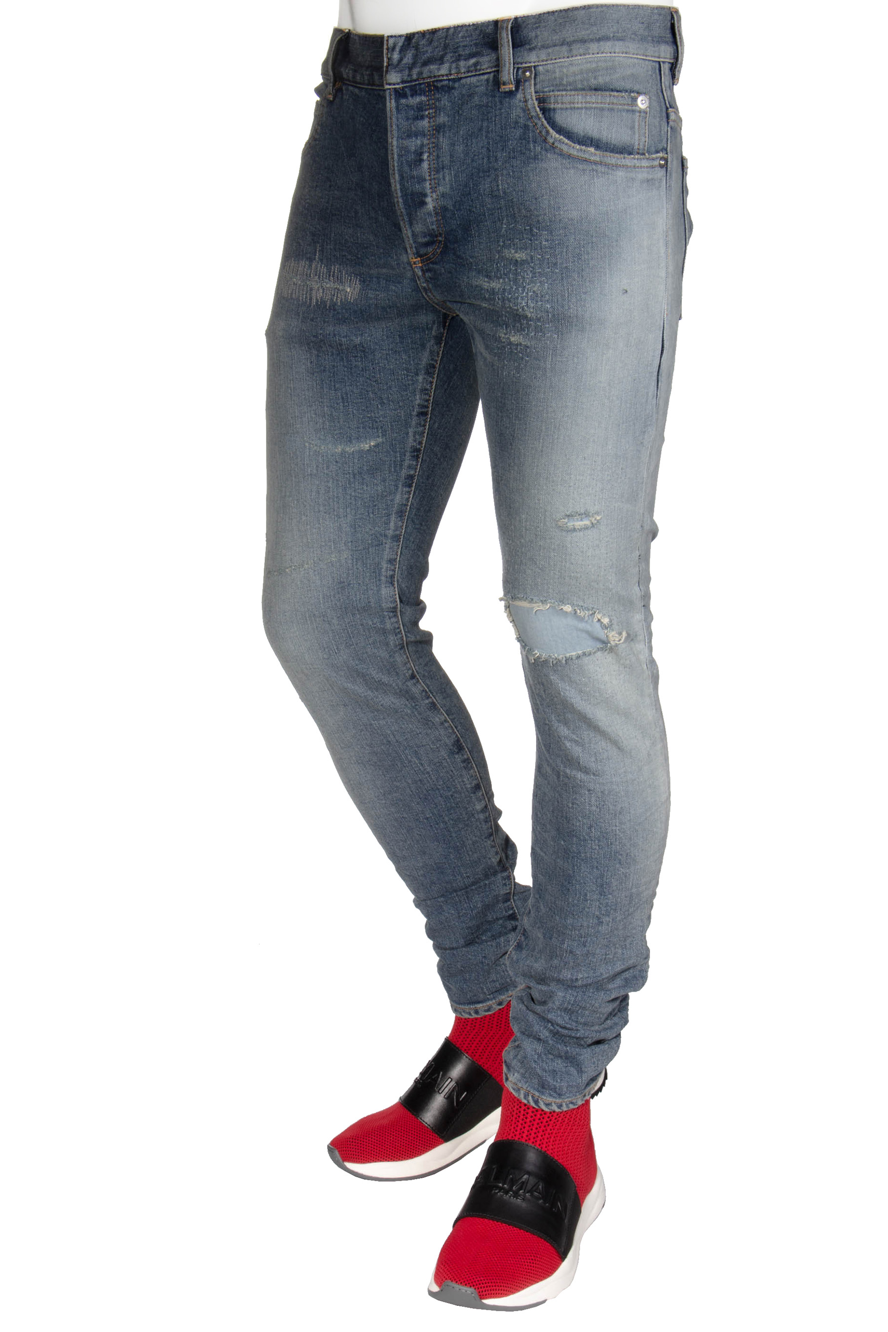 BALMAIN Slim Fit Denim Jeans BALMAIN Slim Fit Denim Jeans