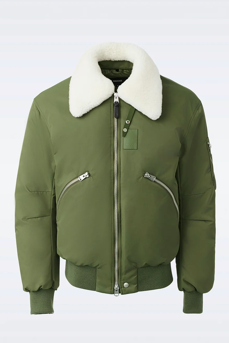 MACKAGE Down Bomber Jacket Francis MACKAGE Down Bomber Jacket Francis