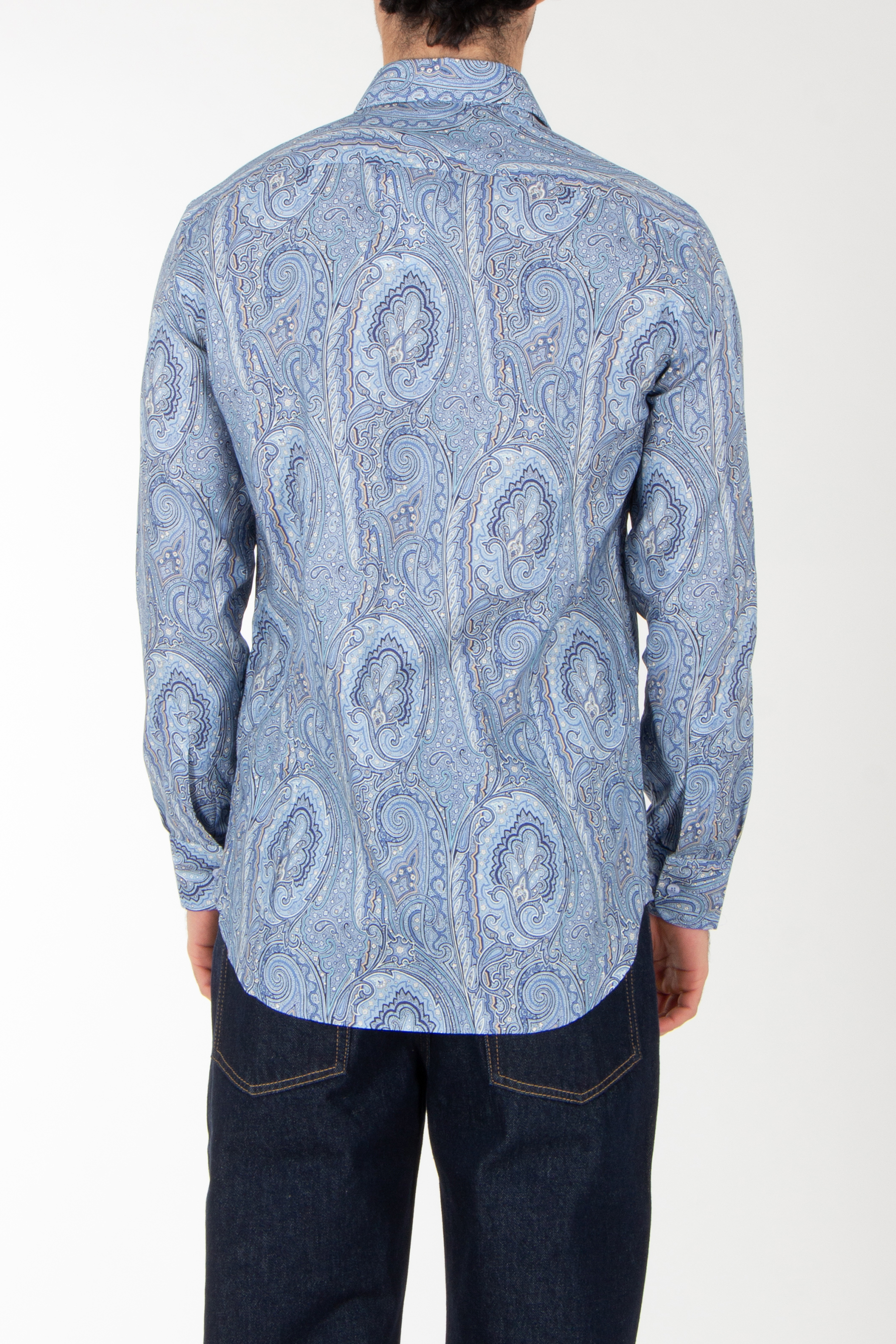 Muster, Jeanshose, Paisley, Mann, Person