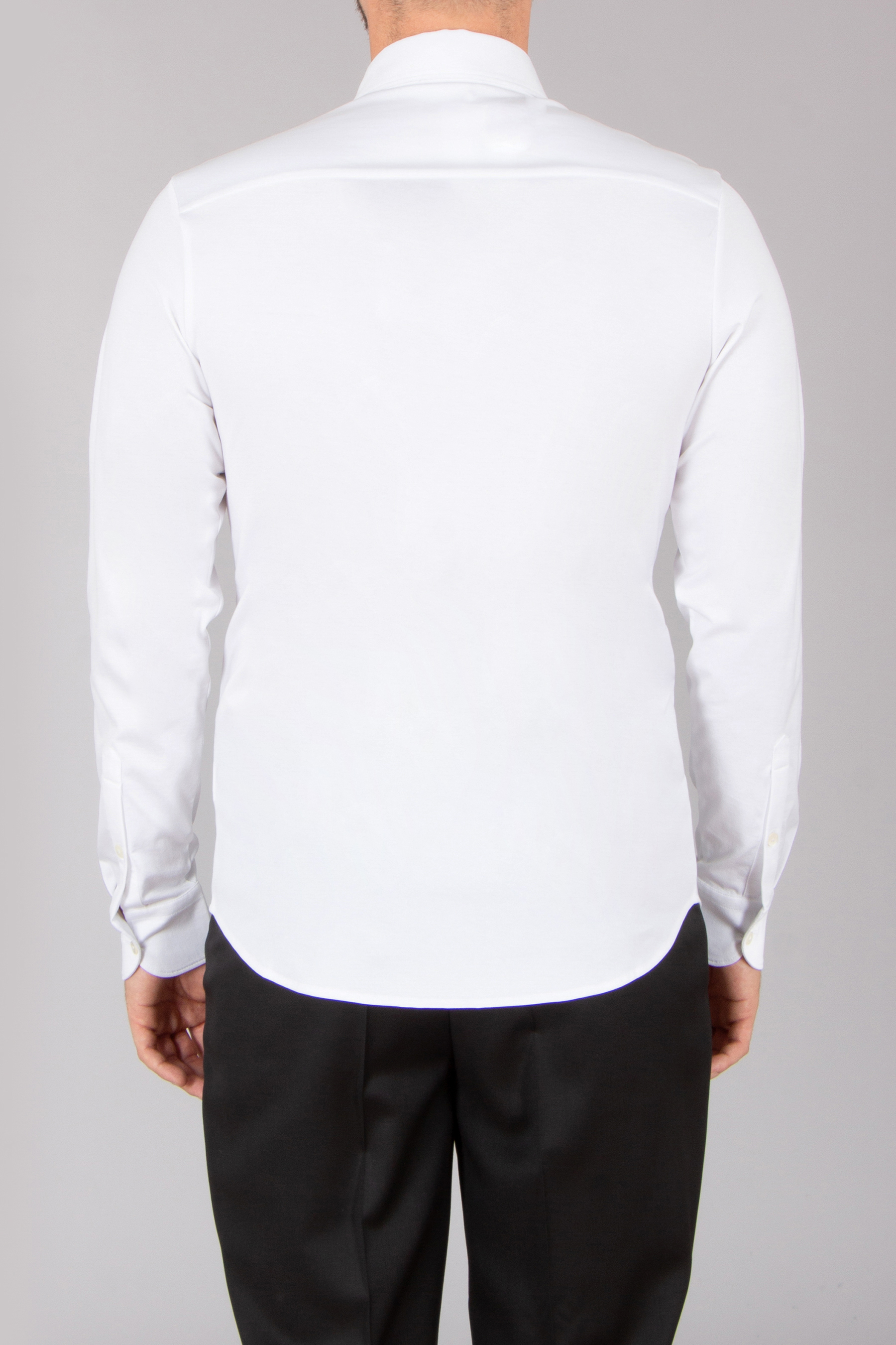 STEFAN BRANDT Slim Fit Urpima Sea Island Cotton Jersey Shirt Otis Bekleidung, Langarm, Hemd, Ärmel, Kleid, Hemd