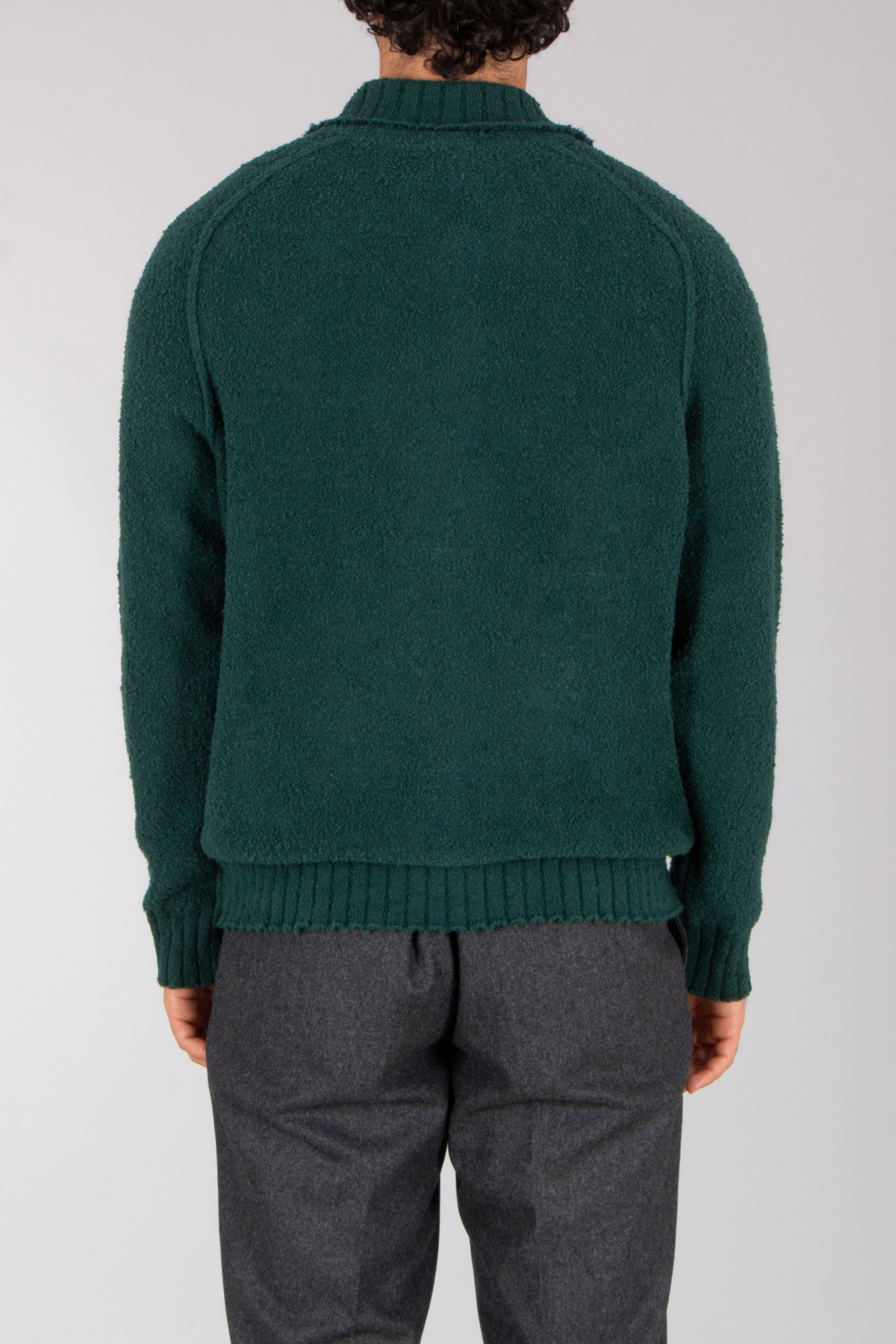 HUGO Regular Fit Cotton Blend Slub Cardigan San Joseph Bekleidung, Strickwaren, Pullover