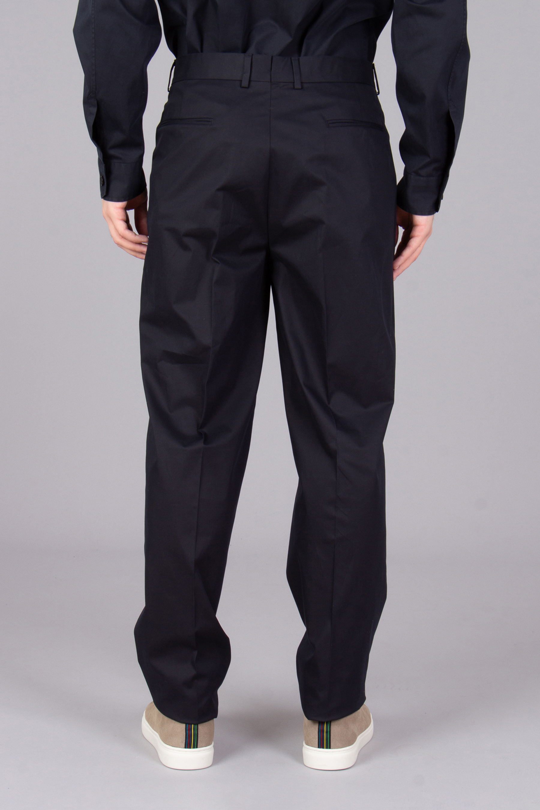 ZEGNA Pleated Fit Premium Cotton Stretch Pants ZEGNA Pleated Fit Premium Cotton Stretch Pants