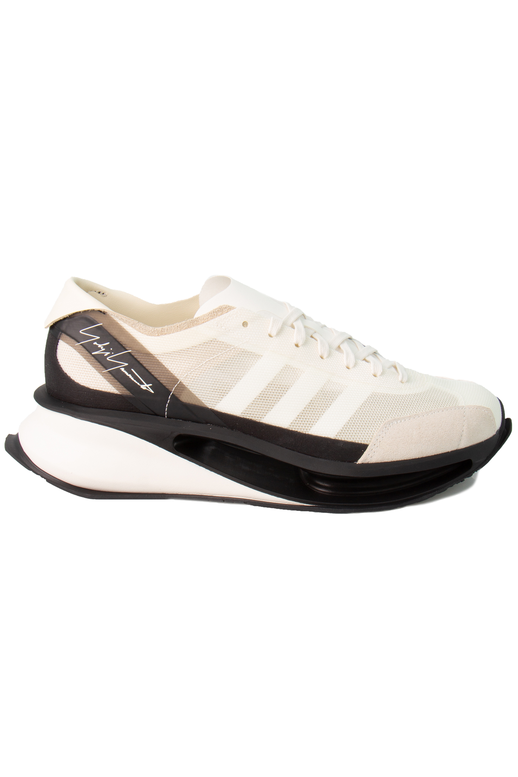 Y-3 Mesh Suede & Leather Sneakers S-Gendo Run