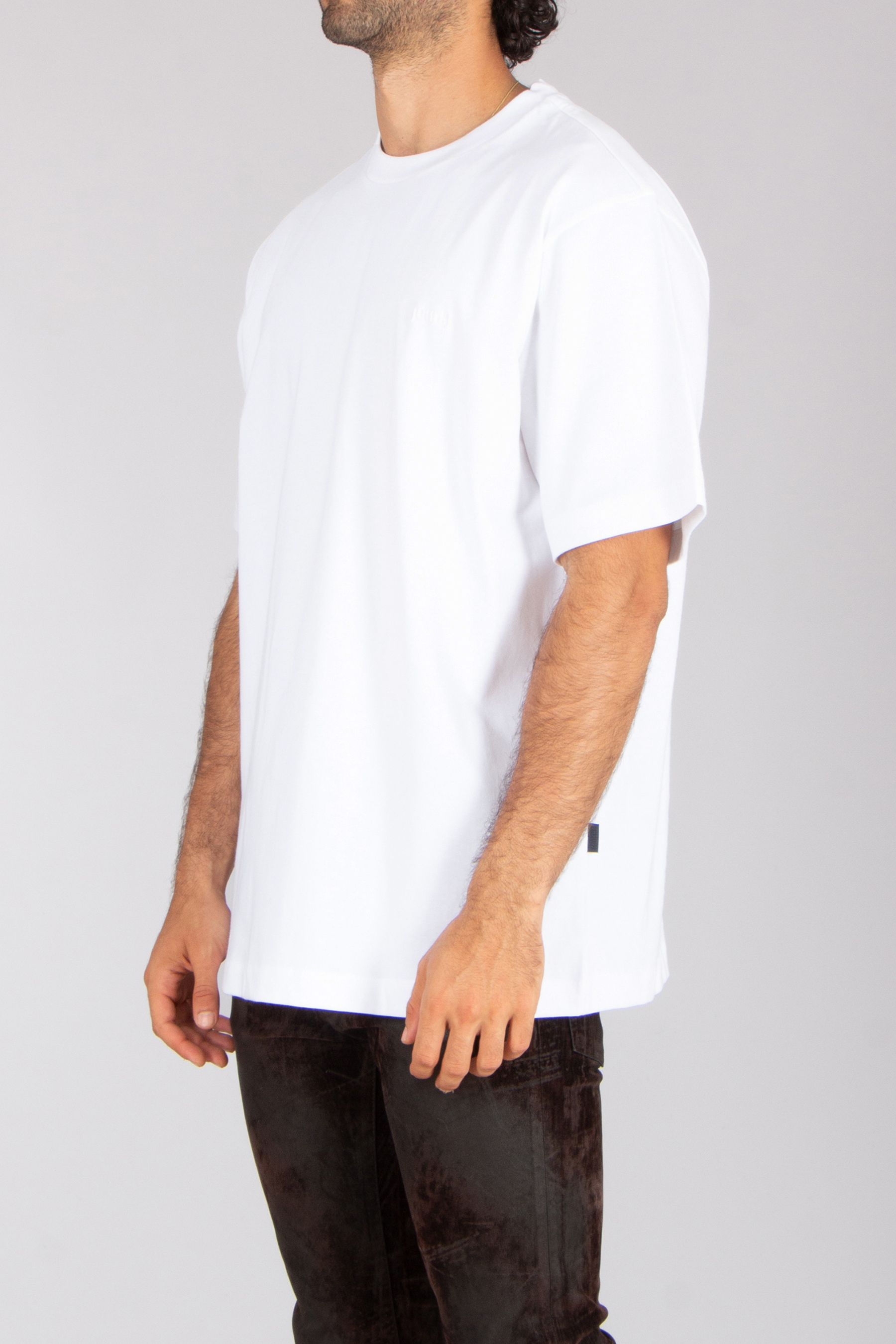 JUUN.J 2-Pack Loose Fit Embroidered Cotton Blend Jersey Short- & Long-Sleeve T-Shirts T-shirt, Erwachsener, Männlich, Mann, Person